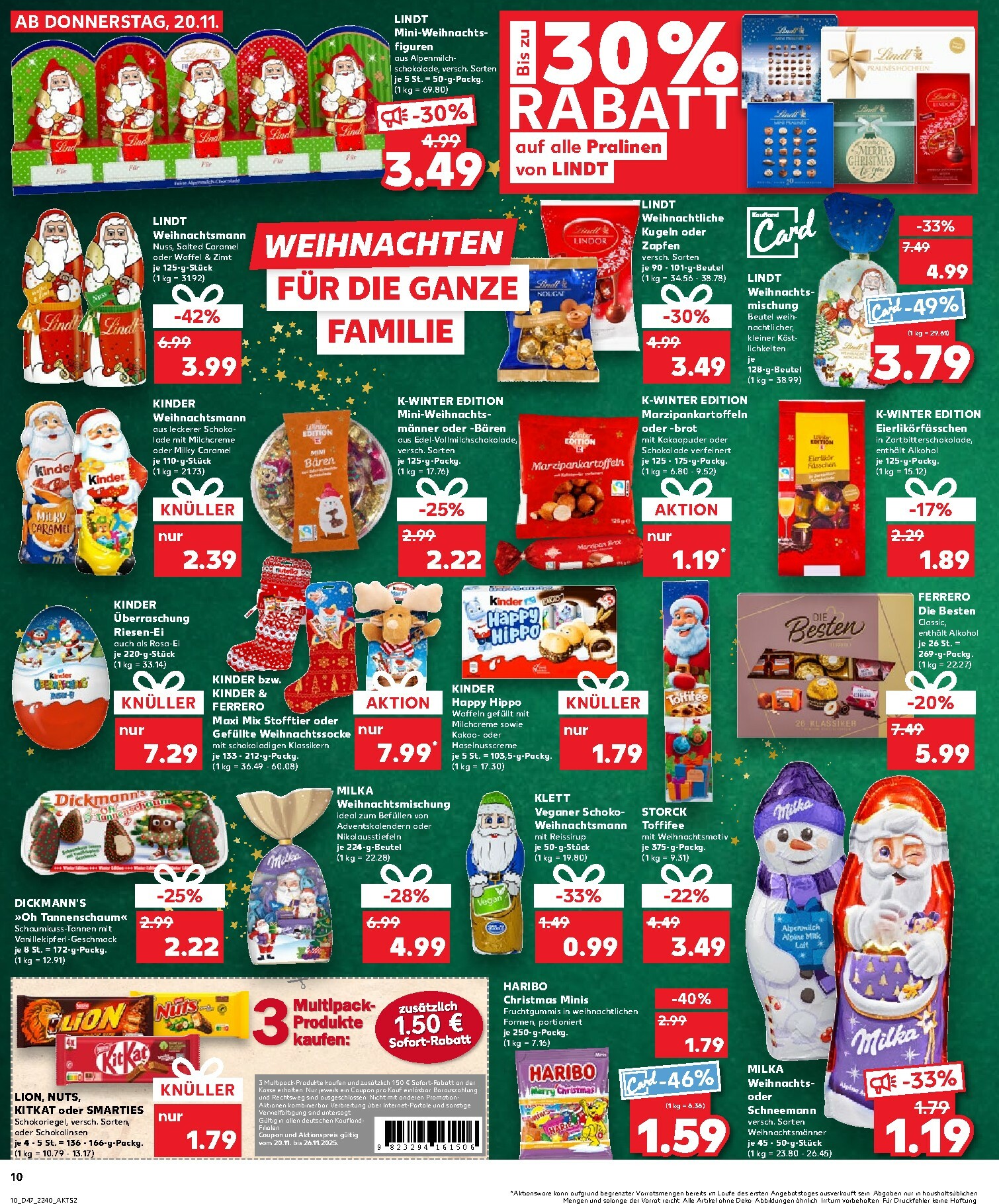 kaufland - Kaufland-Prospekt gültig vom 20.11. bis 26.11. - page: 10
