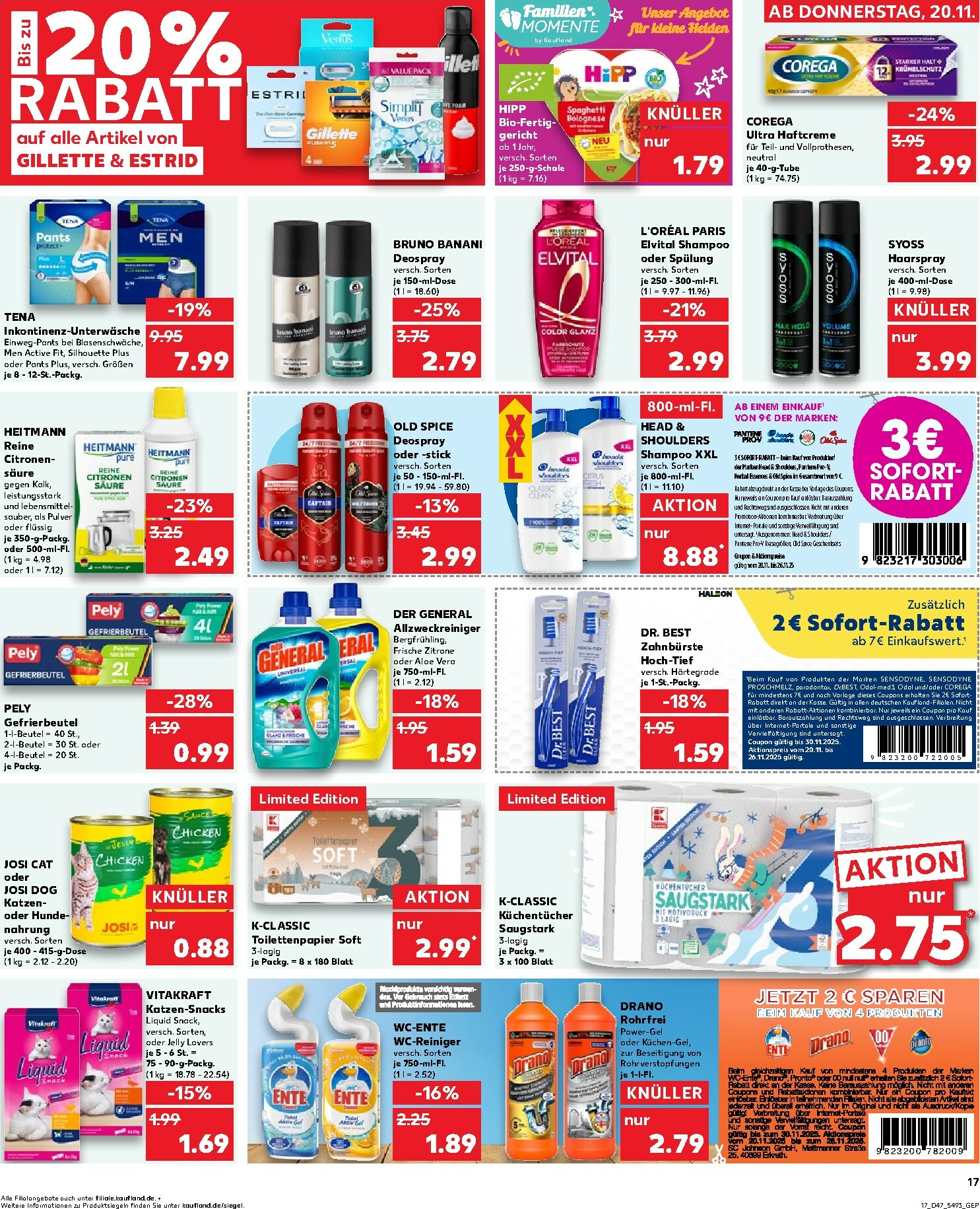 kaufland - Kaufland-Prospekt gültig vom 20.11. bis 26.11. - page: 17