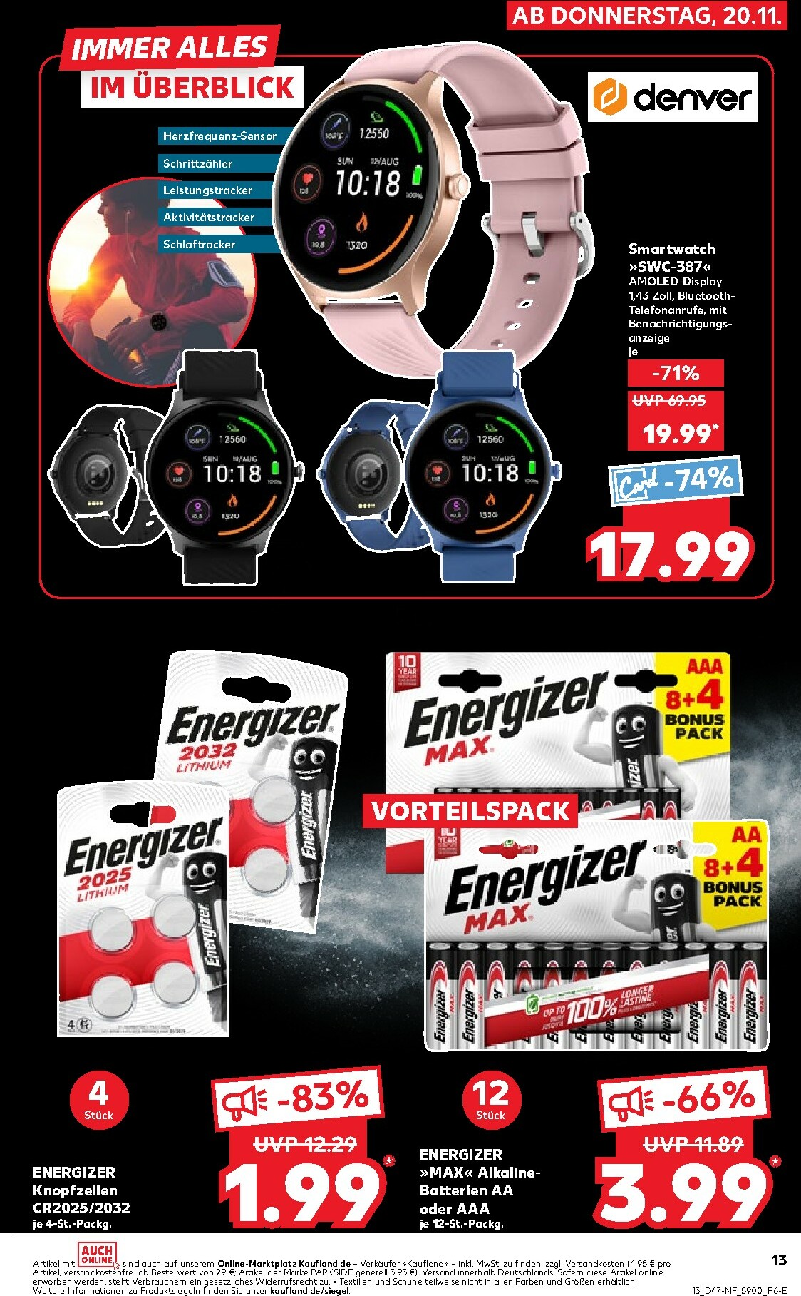 kaufland - Kaufland - Black Week-Prospekt gültig vom 20.11. bis 26.11. - page: 13