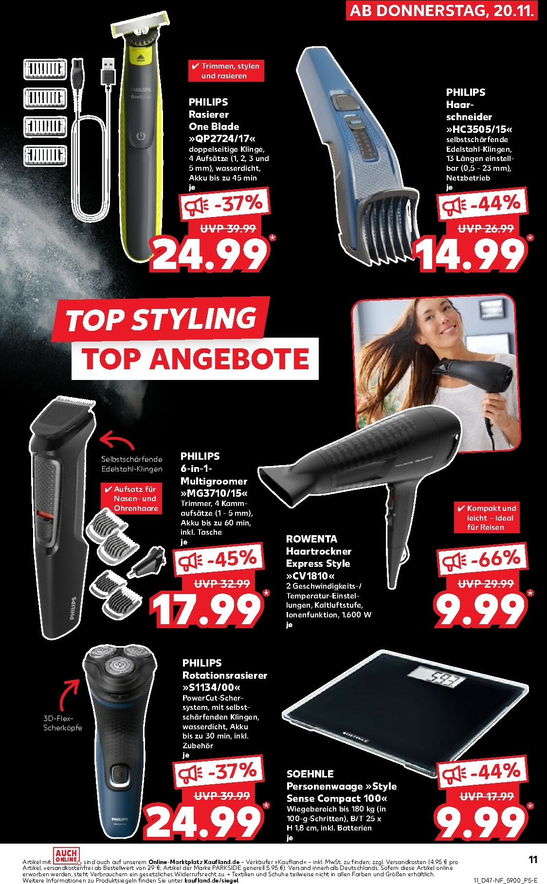 kaufland - Kaufland - Black Week-Prospekt gültig vom 20.11. bis 26.11. - page: 11