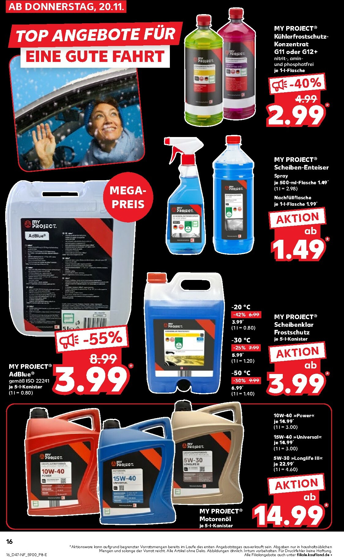 kaufland - Kaufland - Black Week-Prospekt gültig vom 20.11. bis 26.11. - page: 16