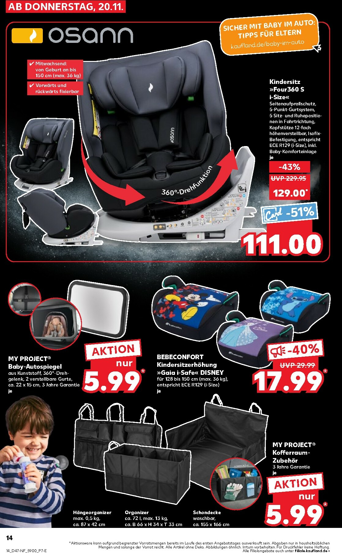 kaufland - Kaufland - Black Week-Prospekt gültig vom 20.11. bis 26.11. - page: 14