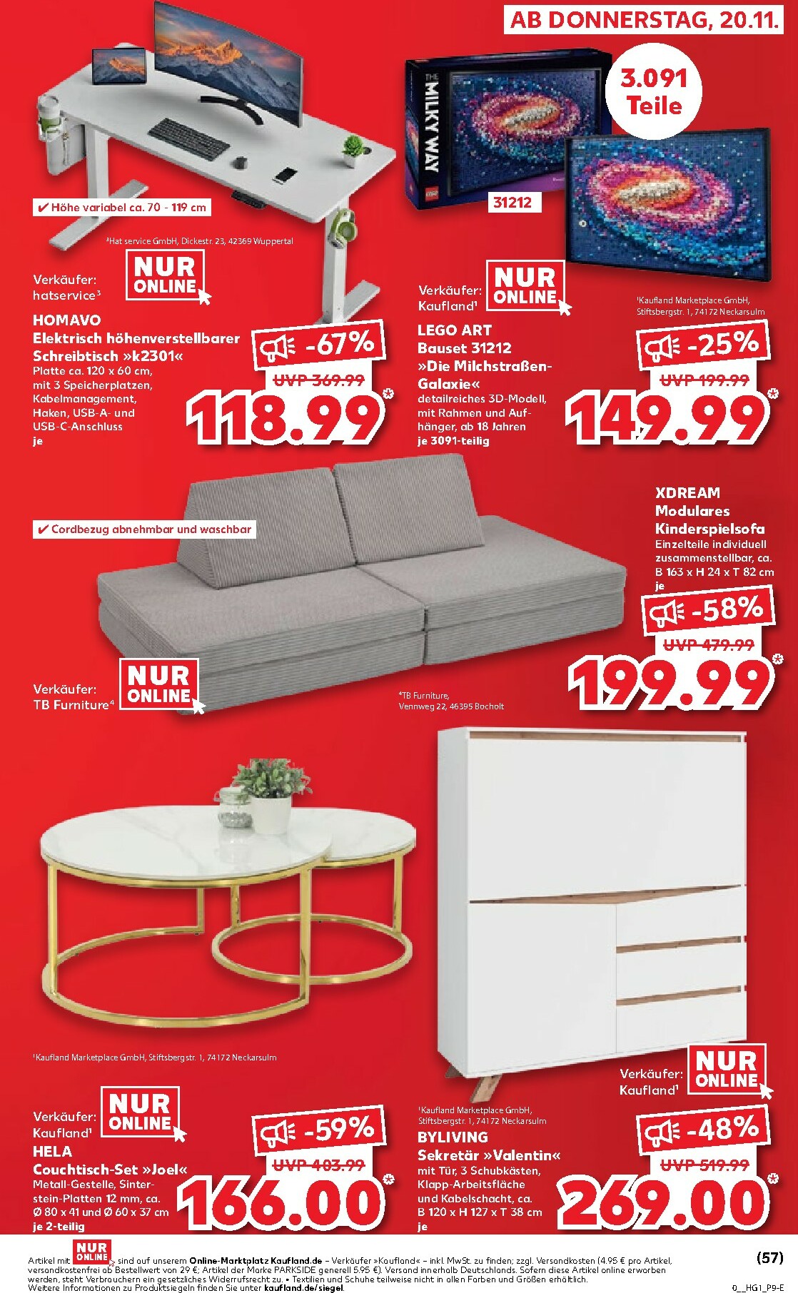 kaufland - Kaufland - Black Week-Prospekt gültig vom 20.11. bis 26.11. - page: 21