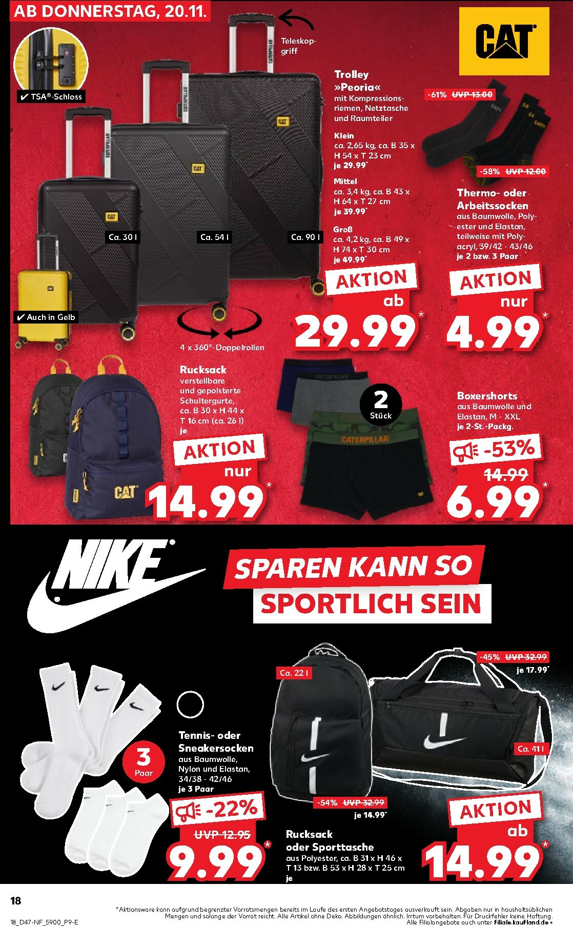 kaufland - Kaufland - Black Week-Prospekt gültig vom 20.11. bis 26.11. - page: 18