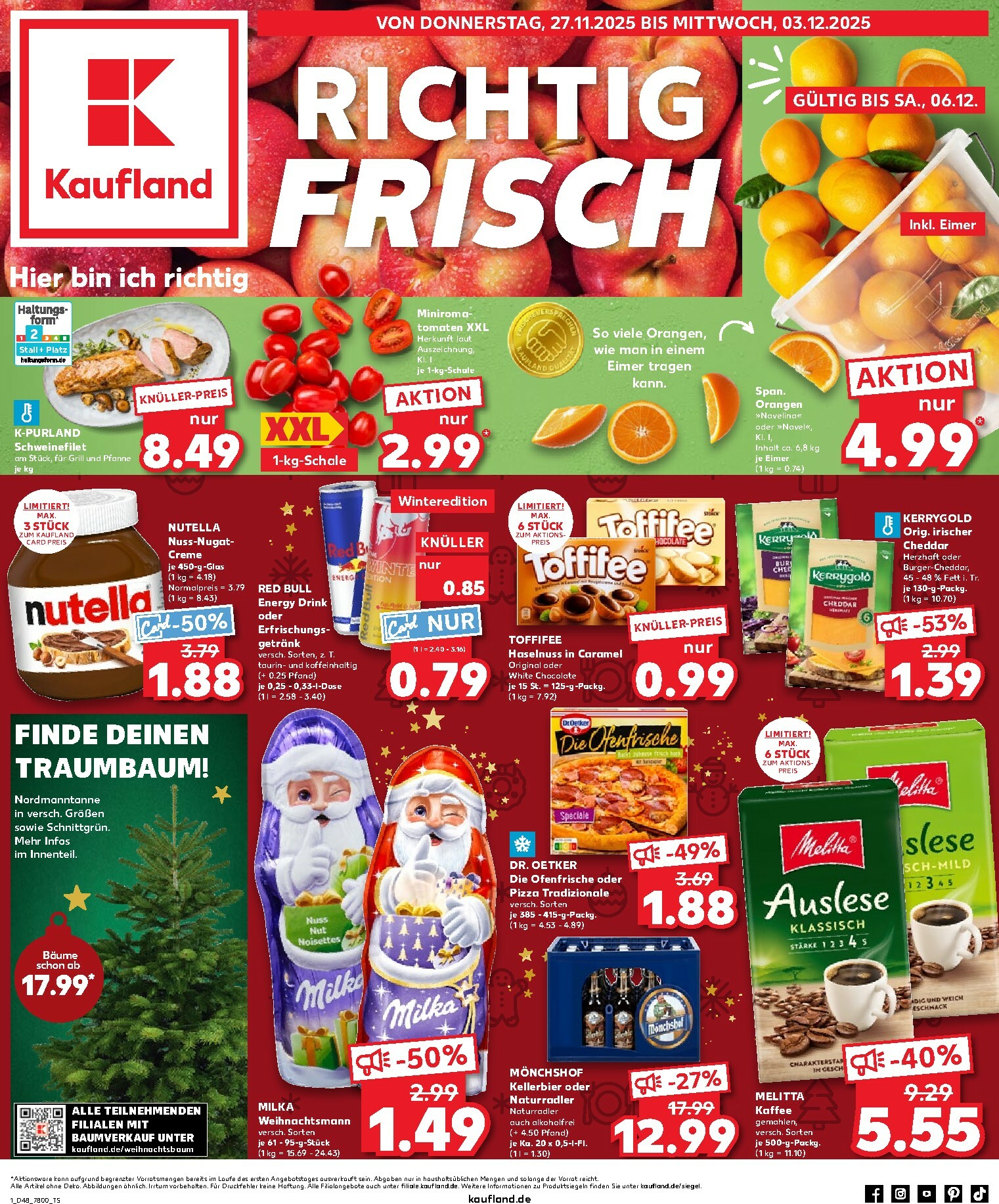kaufland - Kaufland-Prospekt gültig vom 27.11. bis 03.12.