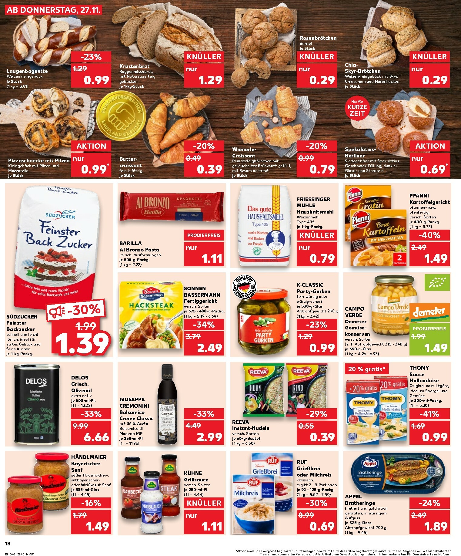 kaufland - Kaufland-Prospekt gültig vom 27.11. bis 03.12. - page: 18