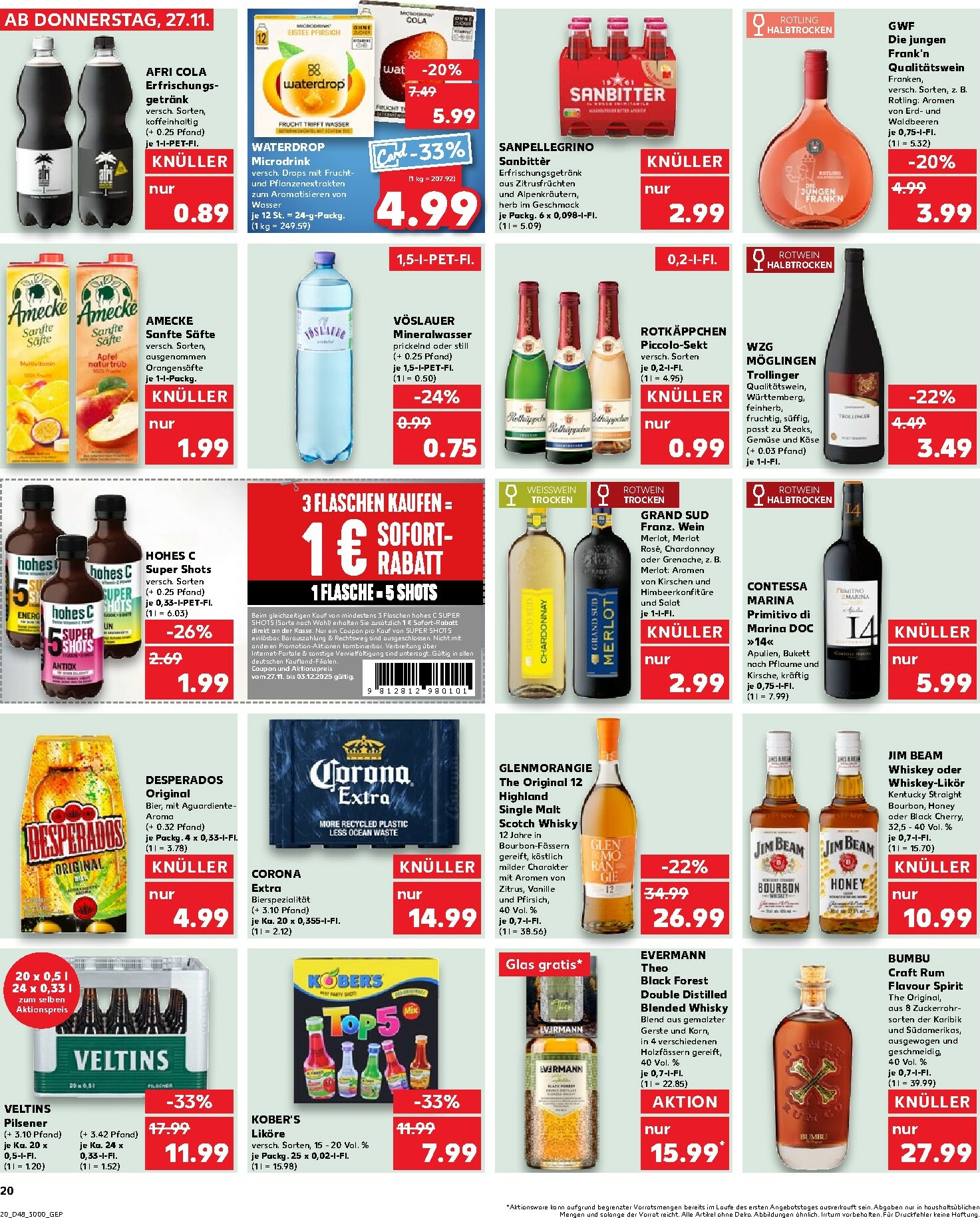 kaufland - Kaufland-Prospekt gültig vom 27.11. bis 03.12. - page: 20