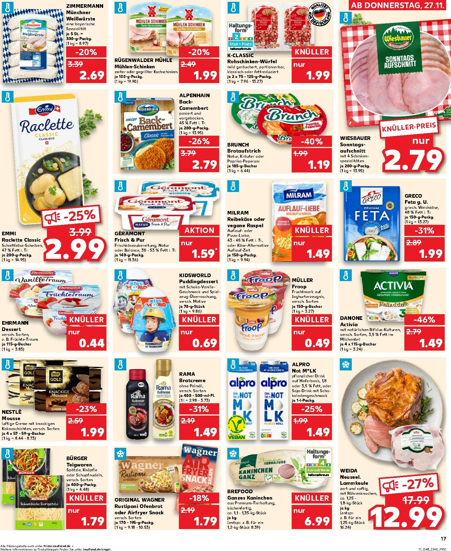 kaufland - Kaufland-Prospekt gültig vom 27.11. bis 03.12. - page: 17