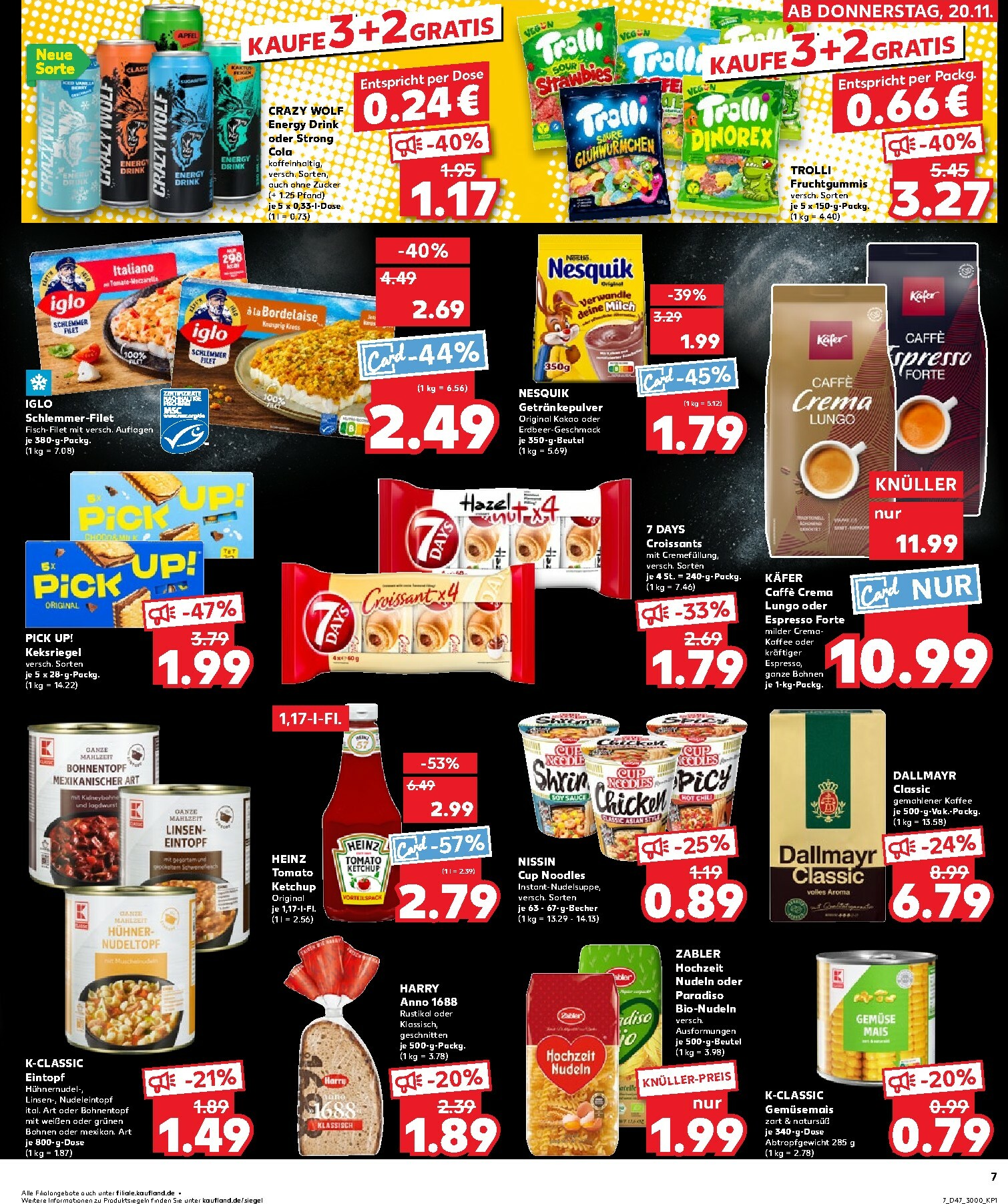 kaufland - Kaufland - Wochenstart-Prospekt gültig vom 24.11. bis 26.11. - page: 7