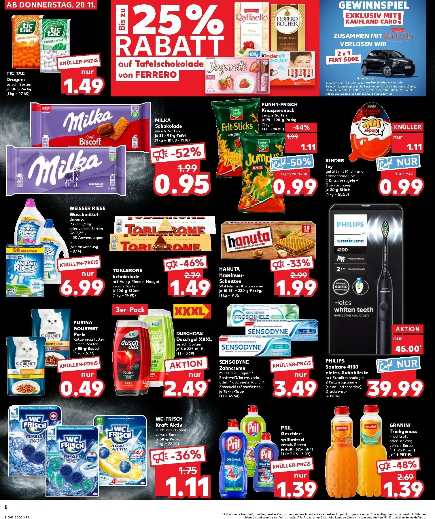 kaufland - Kaufland - Wochenstart-Prospekt gültig vom 24.11. bis 26.11. - page: 8
