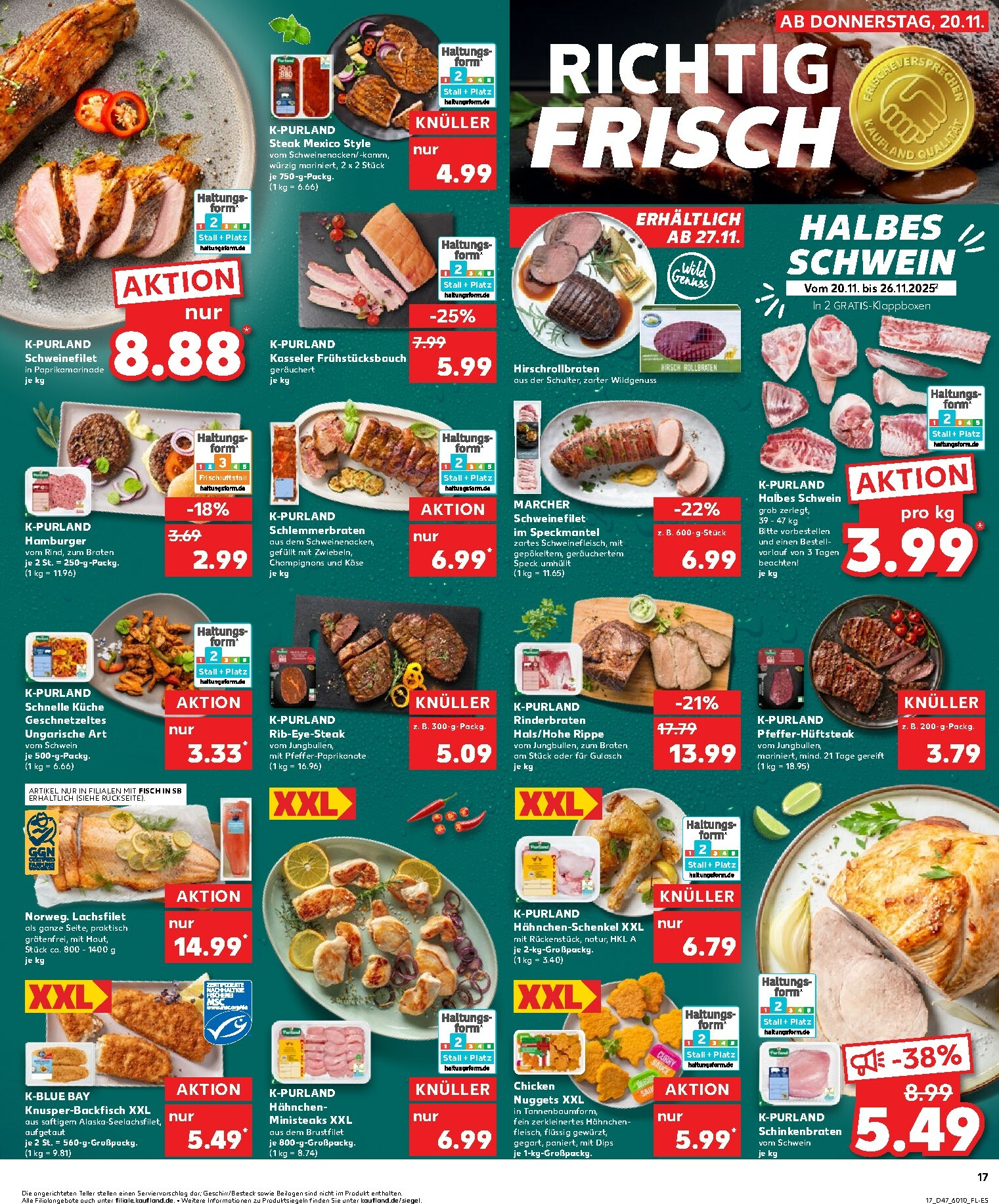 kaufland - Kaufland - Wochenstart-Prospekt gültig vom 24.11. bis 26.11. - page: 17