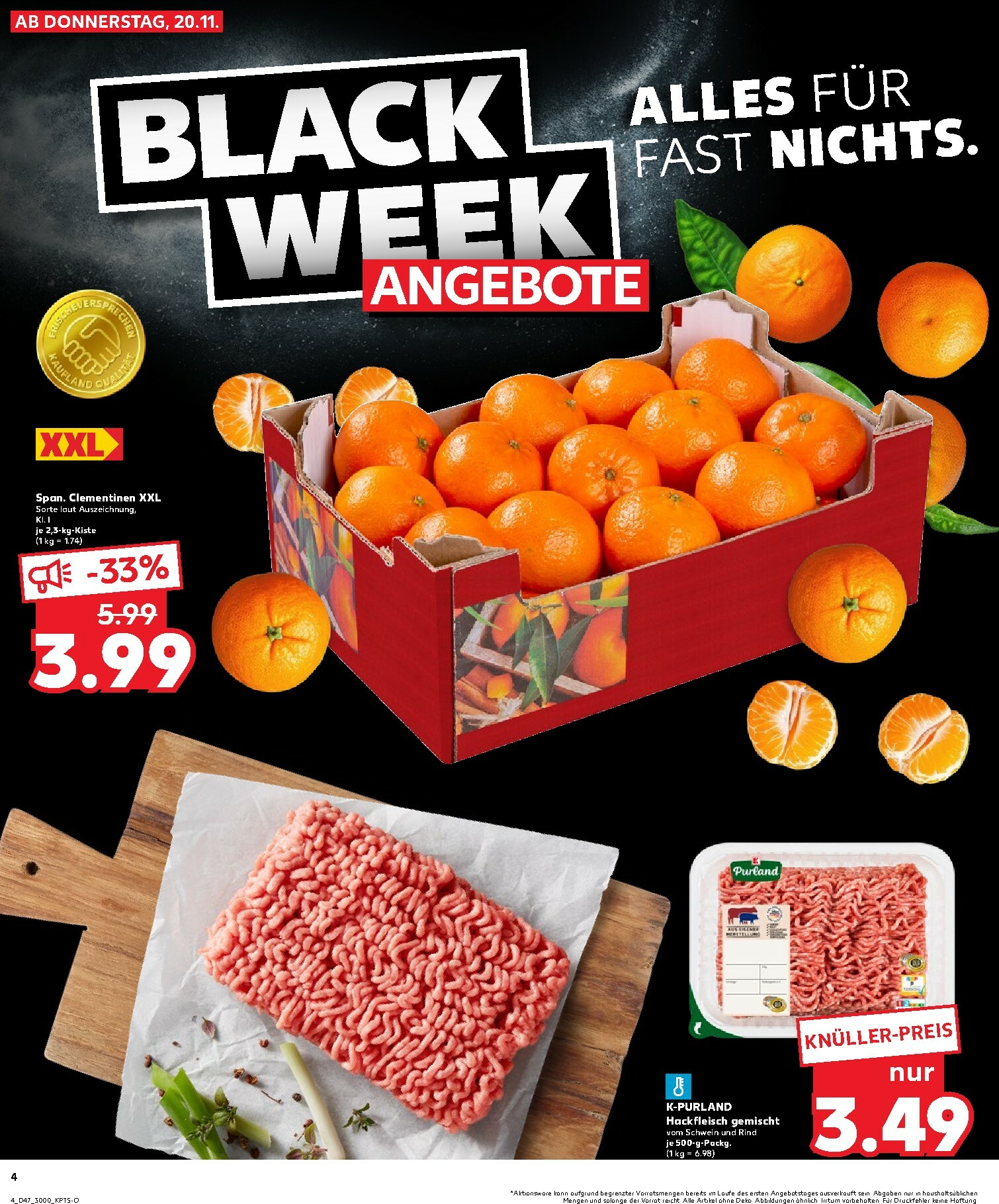 kaufland - Kaufland - Wochenstart-Prospekt gültig vom 24.11. bis 26.11. - page: 4