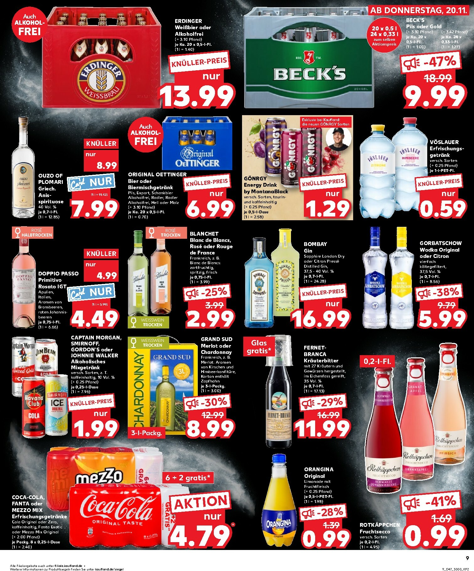 kaufland - Kaufland - Wochenstart-Prospekt gültig vom 24.11. bis 26.11. - page: 9
