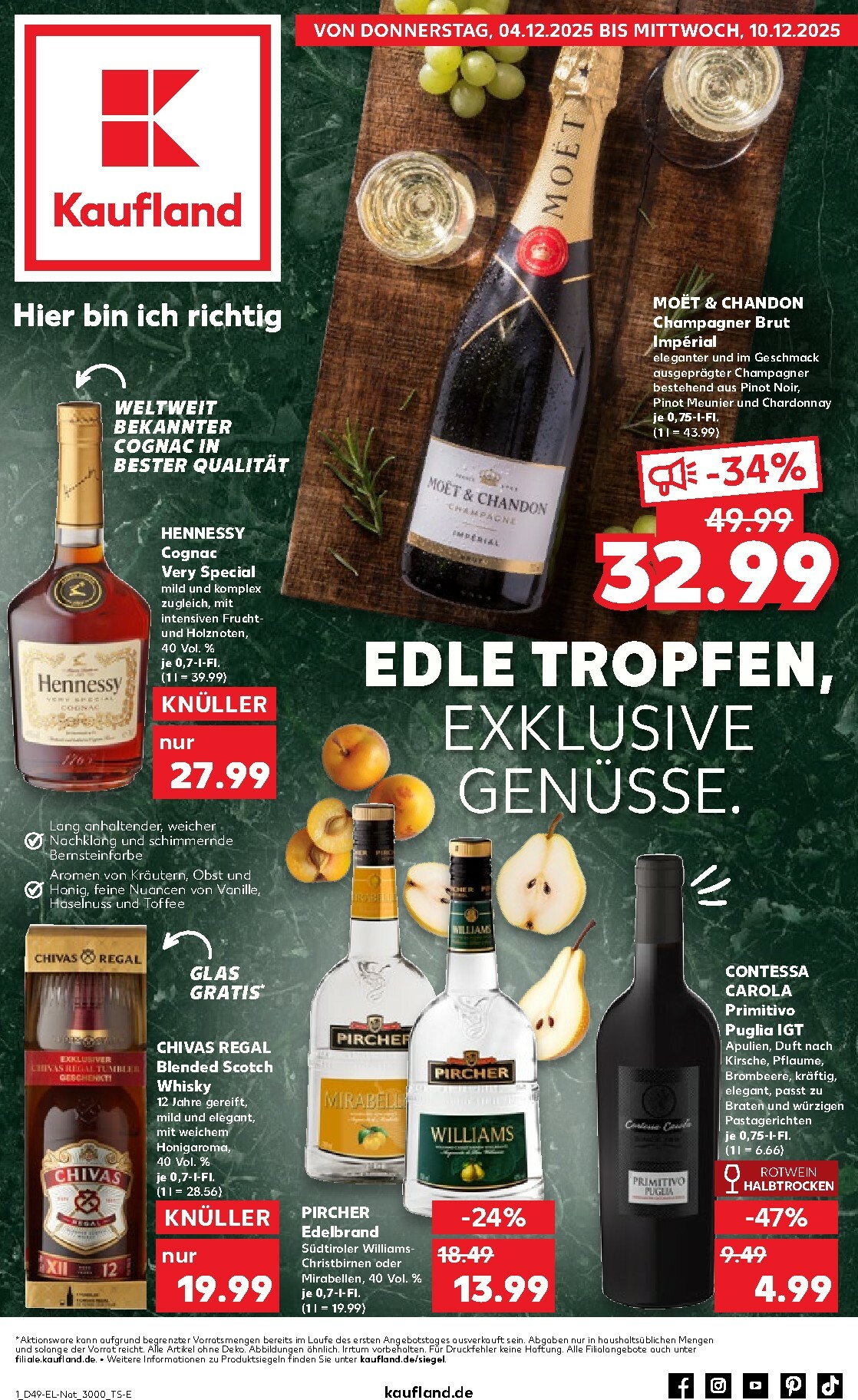 kaufland - Kaufland - Exklusive-Prospekt gültig vom 04.12. bis 10.12.