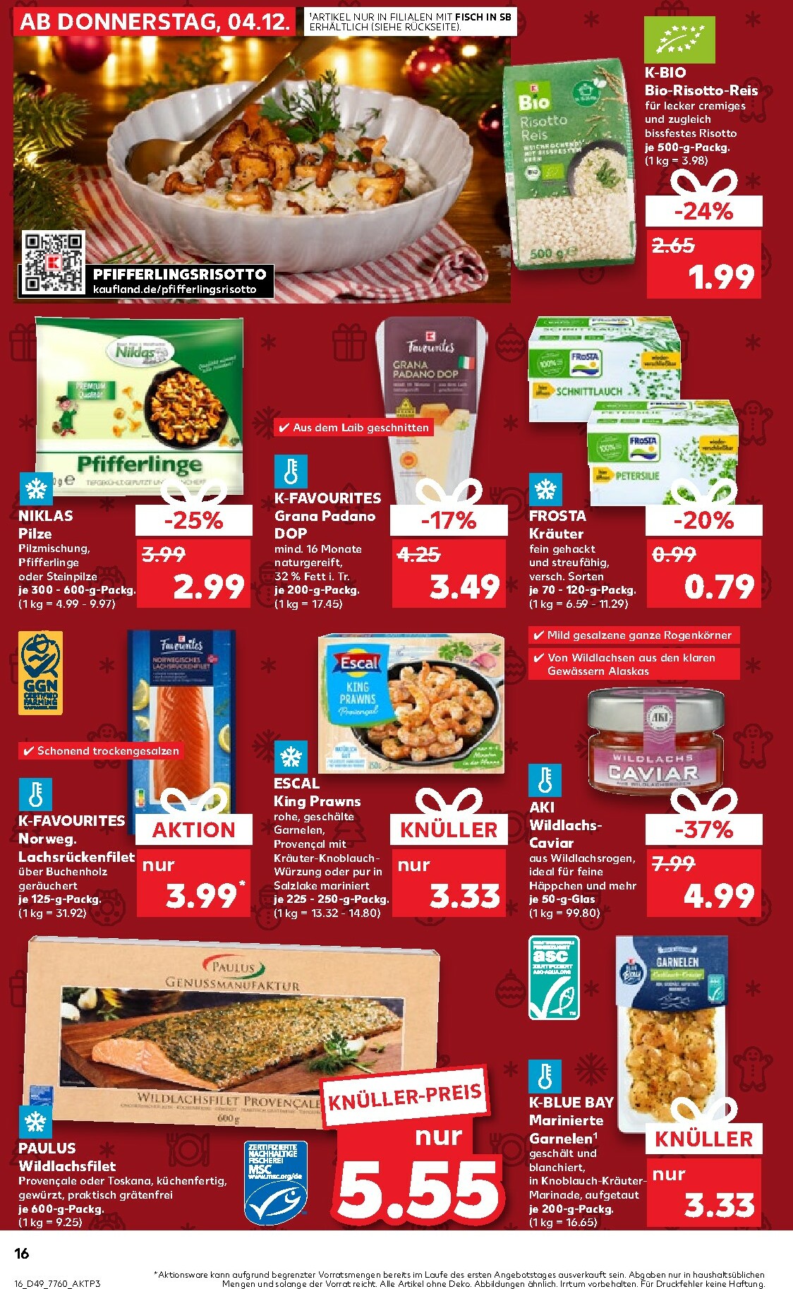 kaufland - Kaufland-Prospekt gültig vom 04.12. bis 10.12. - page: 16