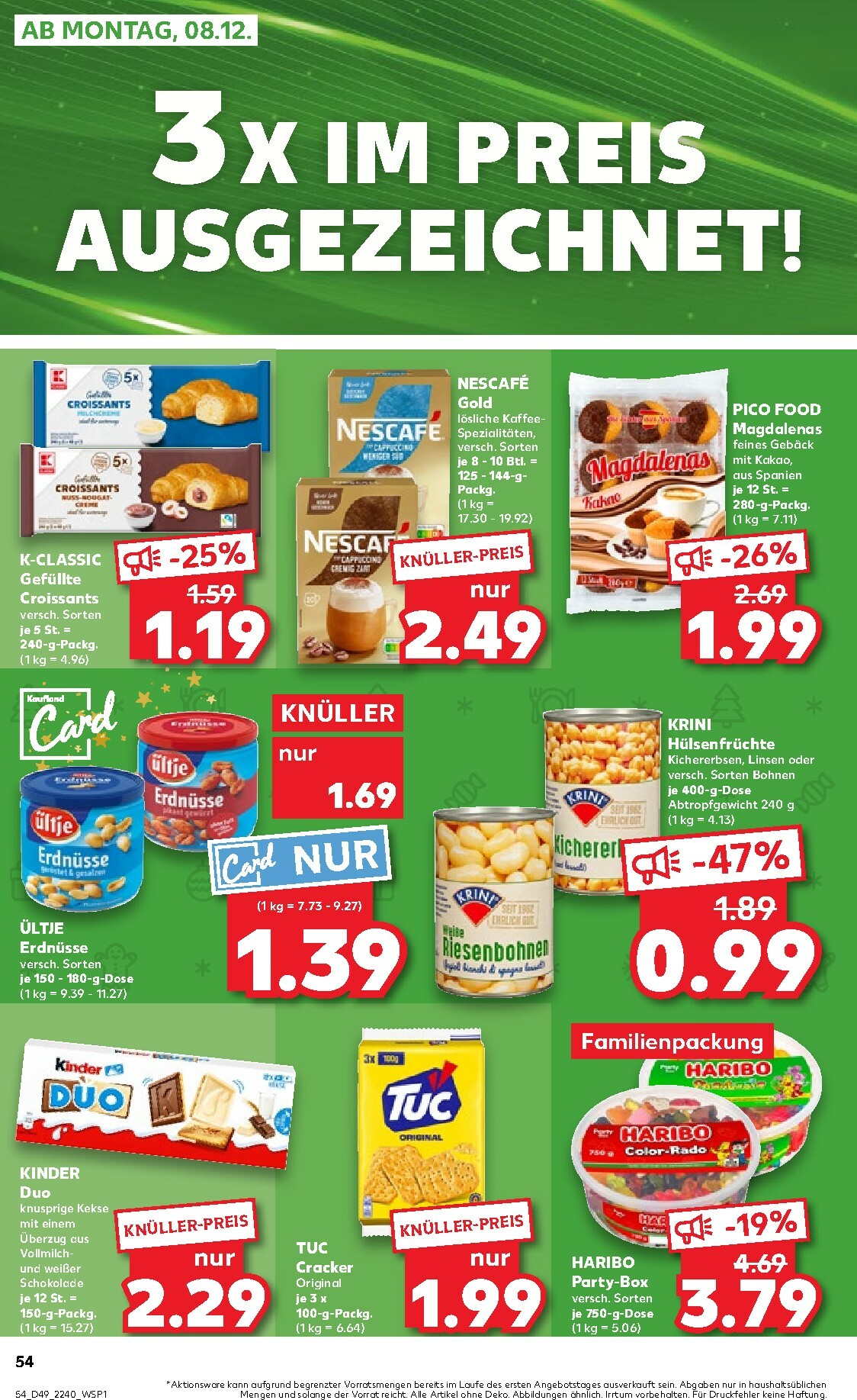 kaufland - Kaufland-Prospekt gültig vom 04.12. bis 10.12. - page: 54
