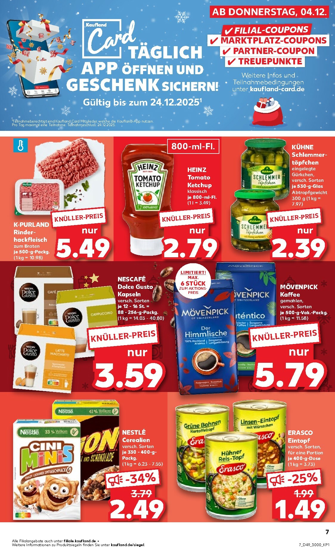 kaufland - Kaufland-Prospekt gültig vom 04.12. bis 10.12. - page: 7
