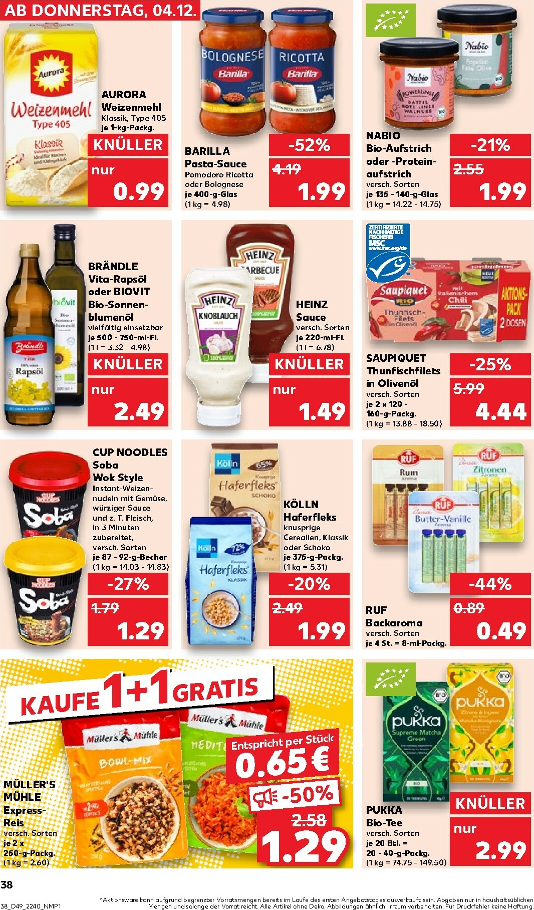 kaufland - Kaufland-Prospekt gültig vom 04.12. bis 10.12. - page: 38
