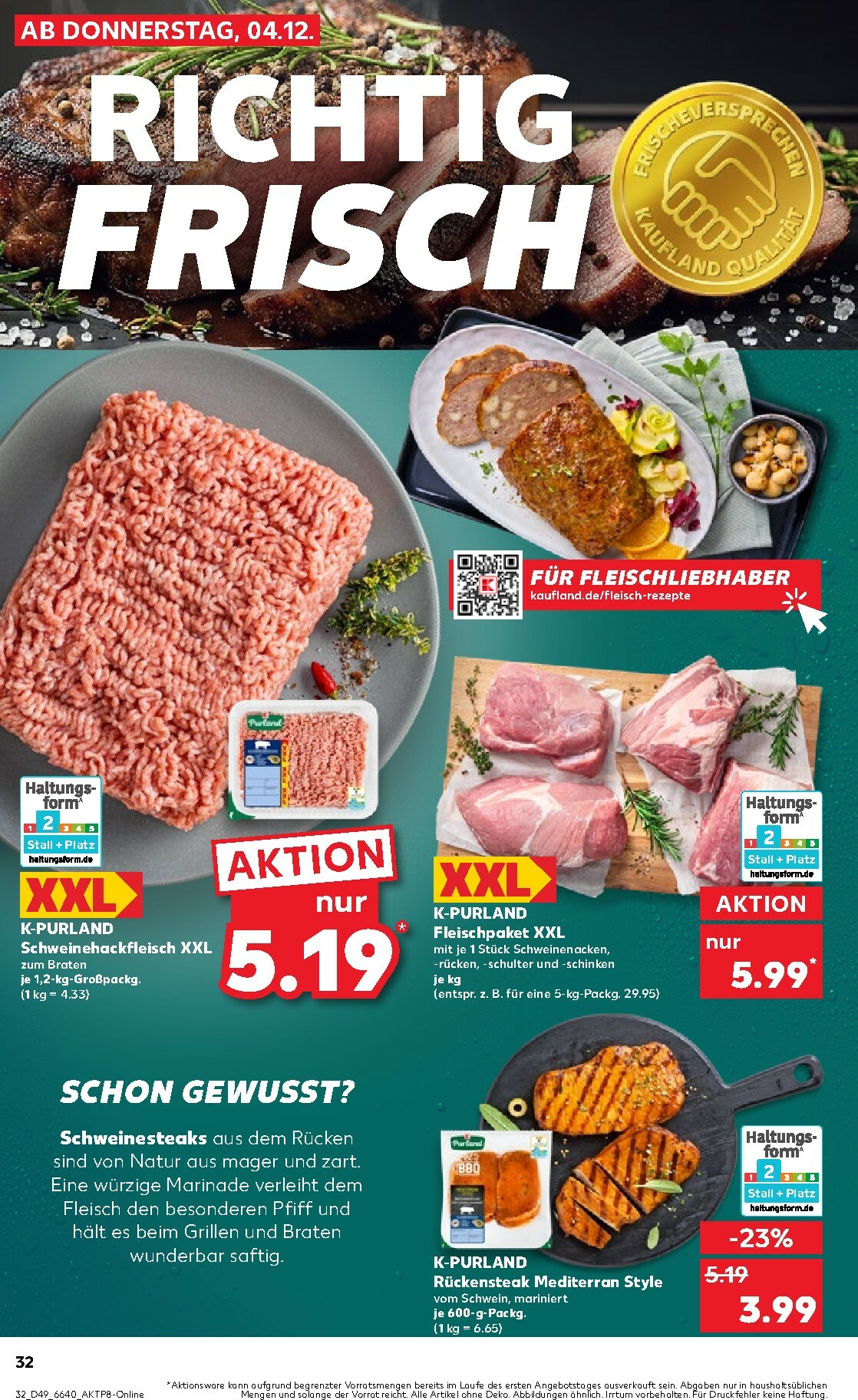 kaufland - Kaufland-Prospekt gültig vom 04.12. bis 10.12. - page: 32