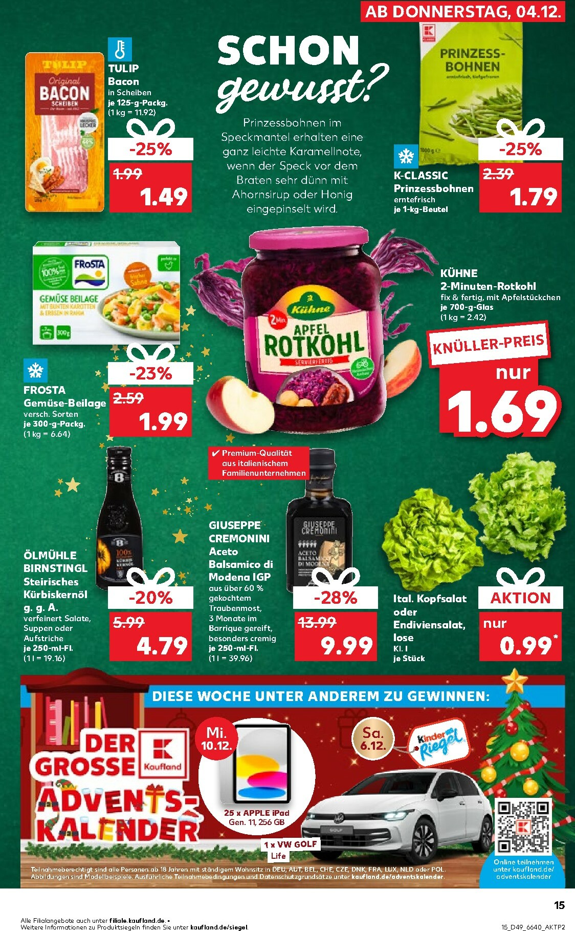 kaufland - Kaufland-Prospekt gültig vom 04.12. bis 10.12. - page: 15