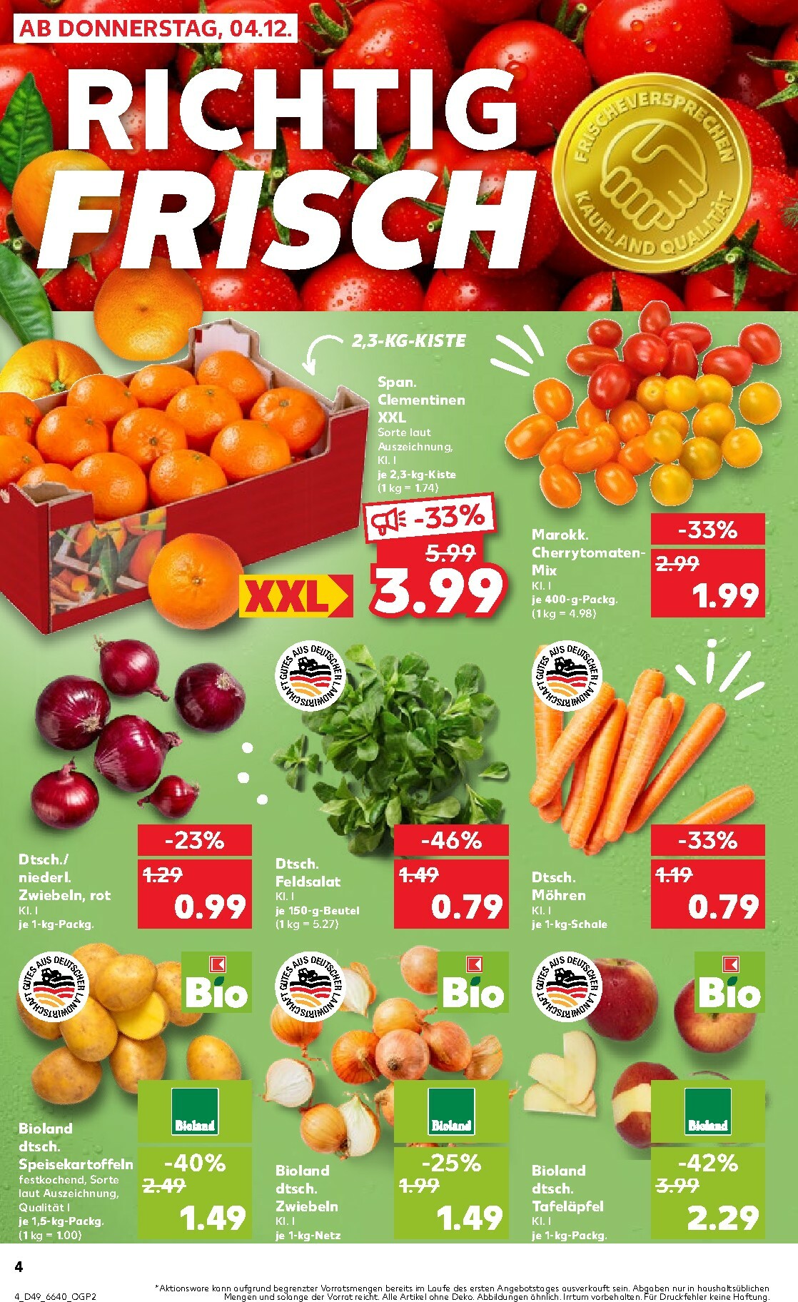 kaufland - Kaufland-Prospekt gültig vom 04.12. bis 10.12. - page: 4