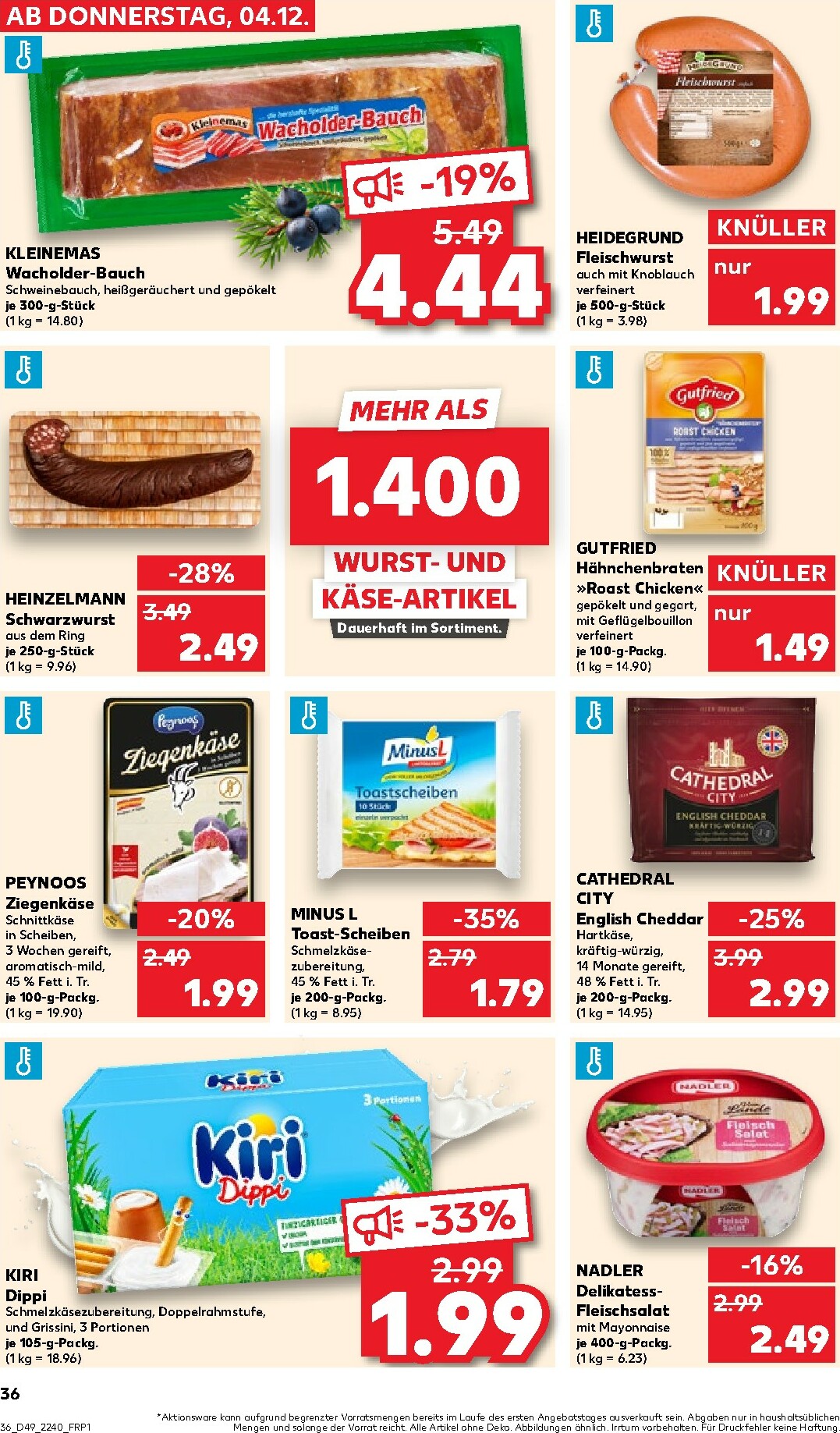 kaufland - Kaufland-Prospekt gültig vom 04.12. bis 10.12. - page: 36