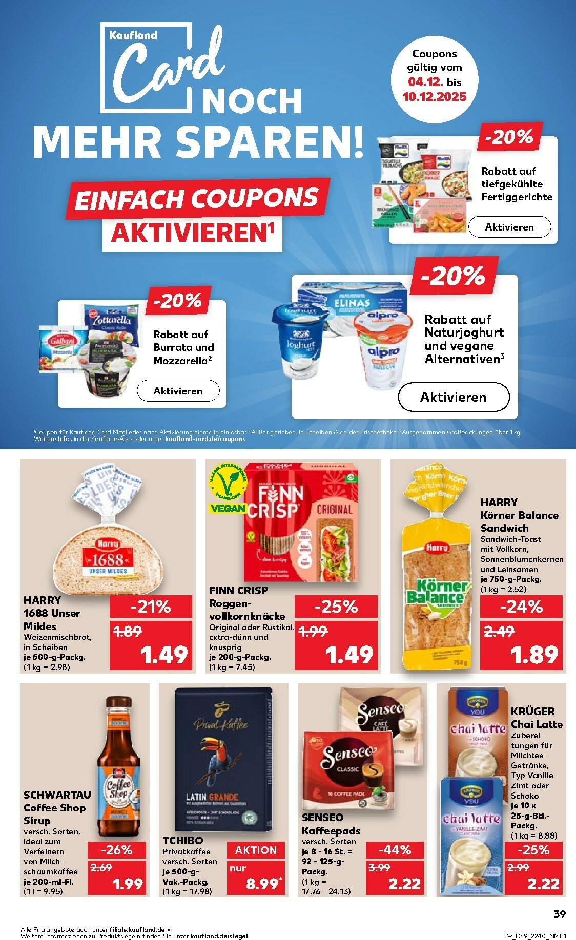 kaufland - Kaufland-Prospekt gültig vom 04.12. bis 10.12. - page: 39