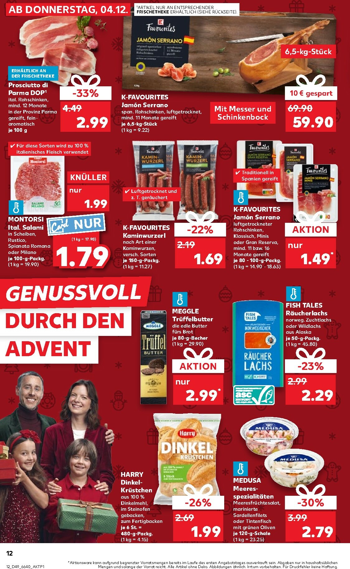kaufland - Kaufland-Prospekt gültig vom 04.12. bis 10.12. - page: 12