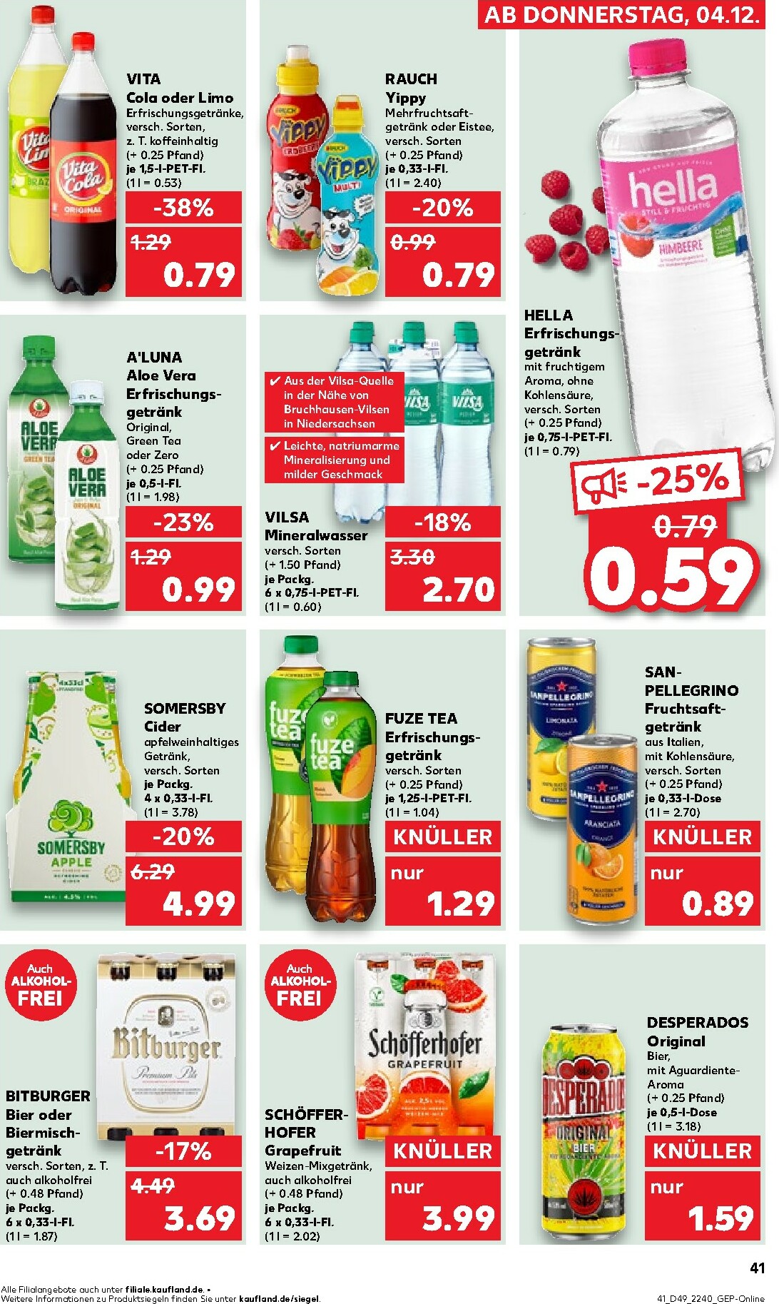 kaufland - Kaufland-Prospekt gültig vom 04.12. bis 10.12. - page: 41