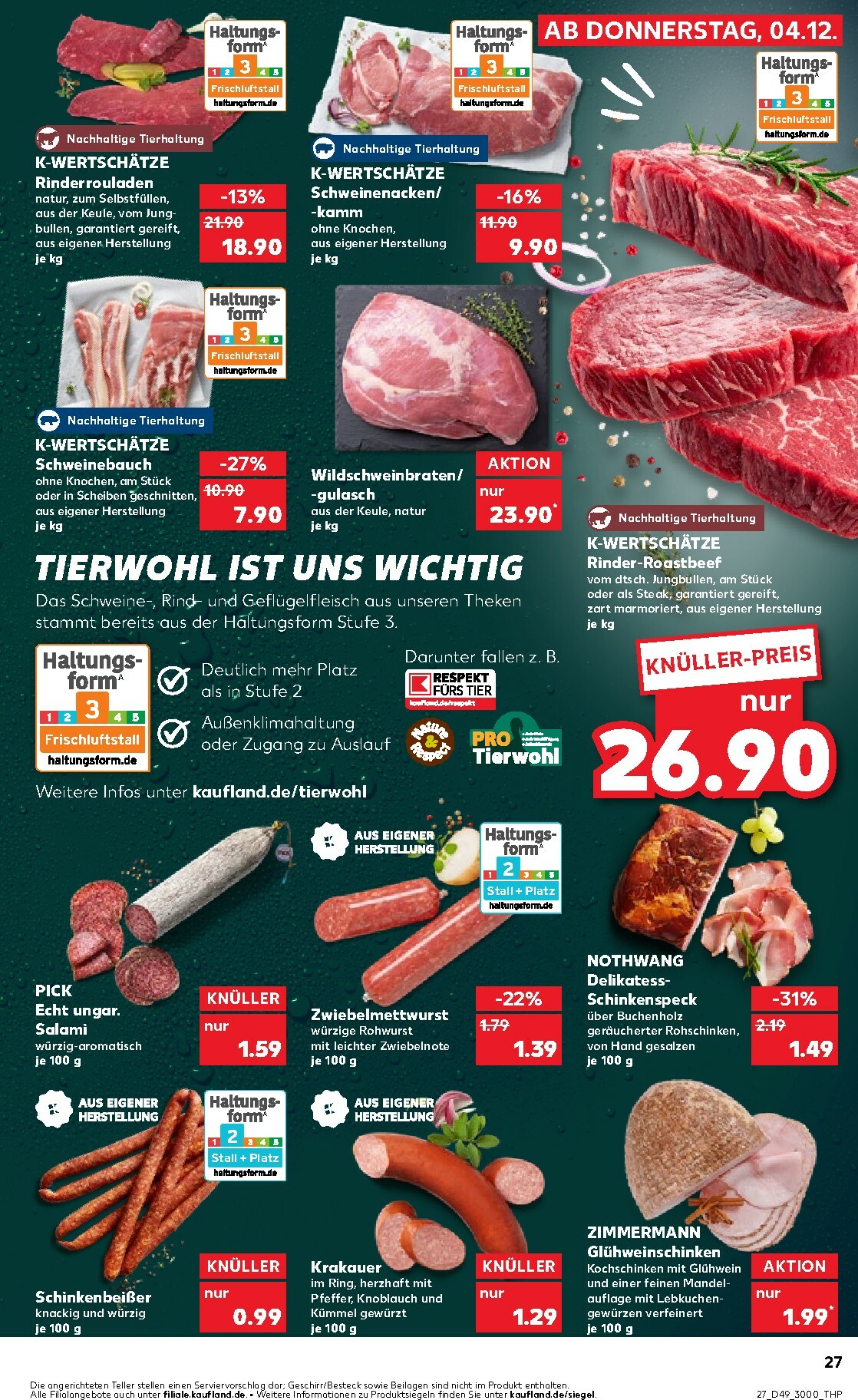 kaufland - Kaufland-Prospekt gültig vom 04.12. bis 10.12. - page: 27