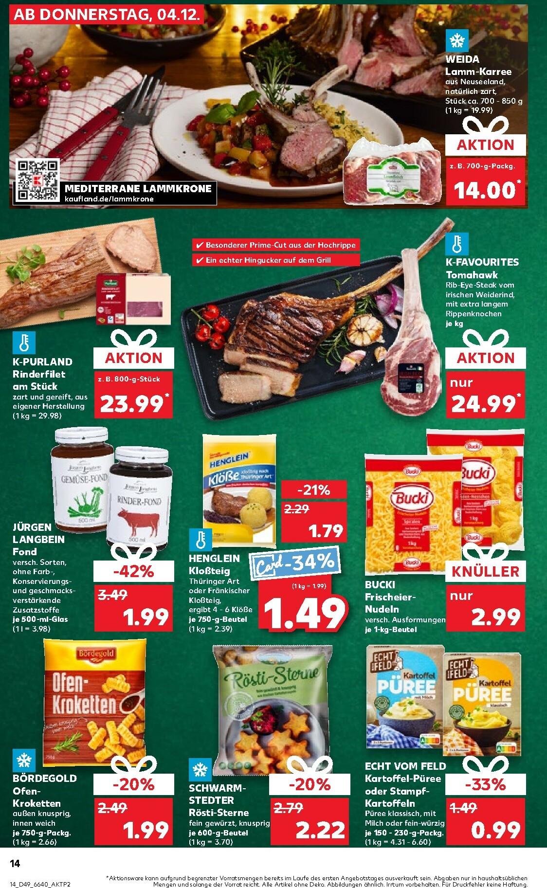 kaufland - Kaufland-Prospekt gültig vom 04.12. bis 10.12. - page: 14