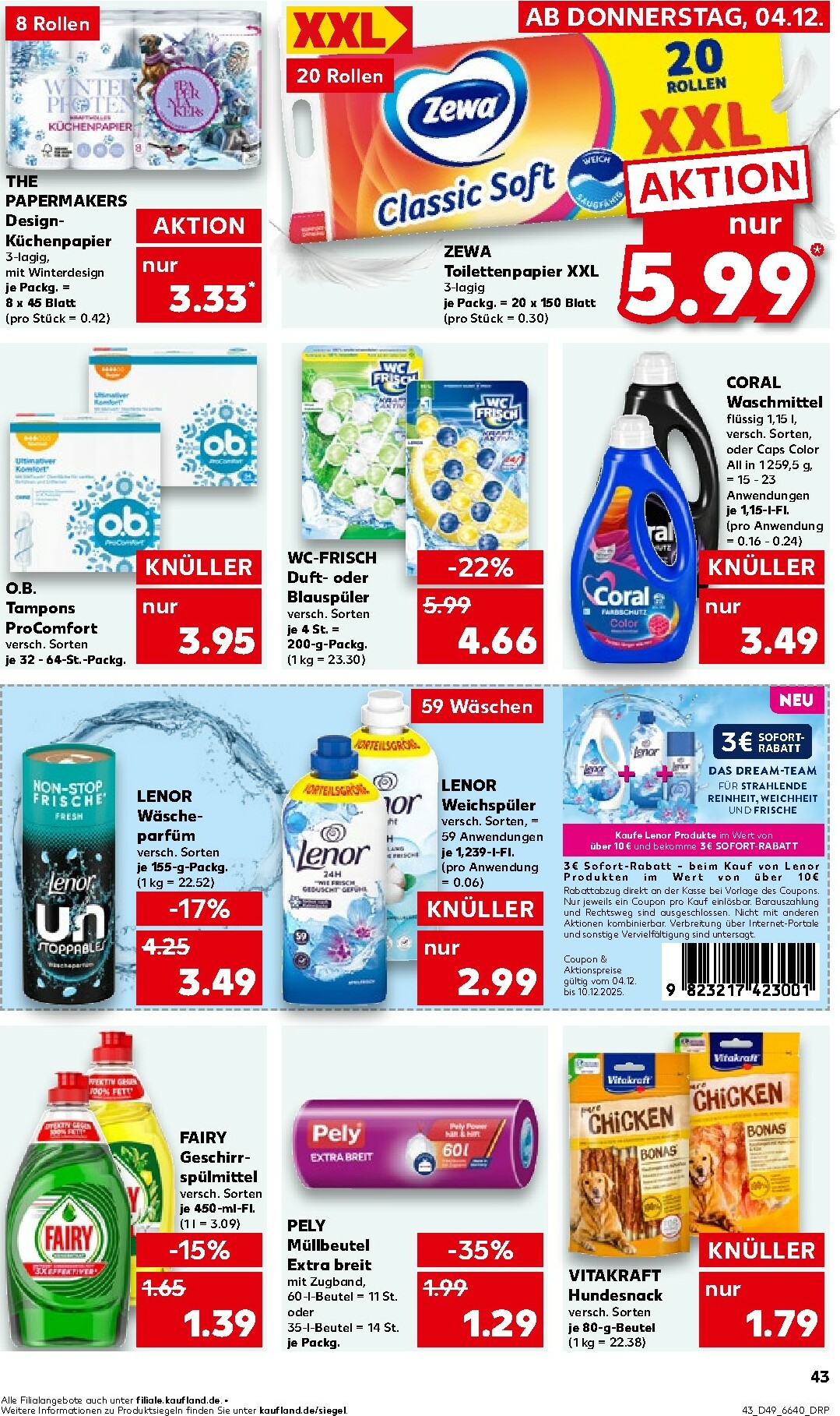 kaufland - Kaufland-Prospekt gültig vom 04.12. bis 10.12. - page: 43
