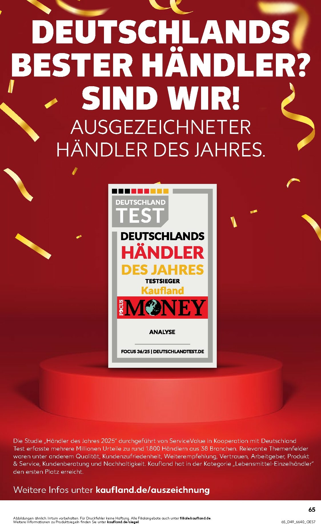 kaufland - Kaufland-Prospekt gültig vom 04.12. bis 10.12. - page: 65