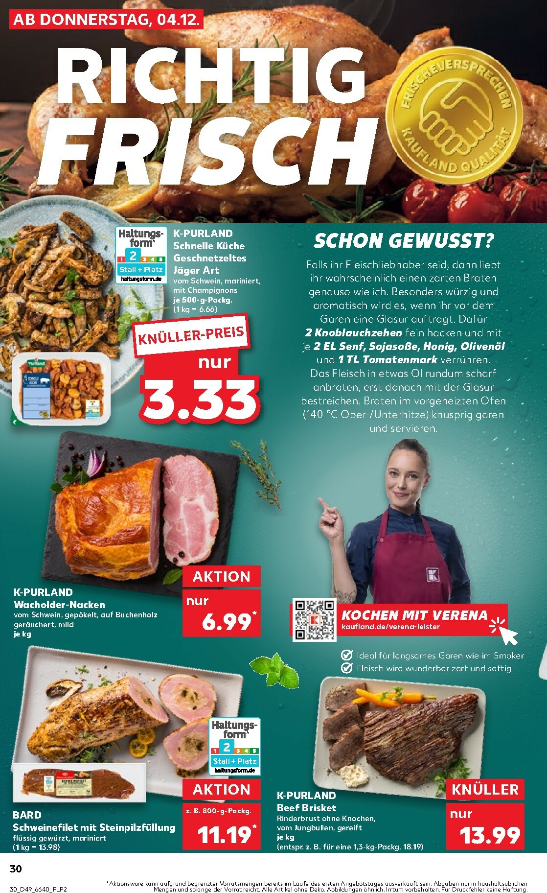 kaufland - Kaufland-Prospekt gültig vom 04.12. bis 10.12. - page: 30