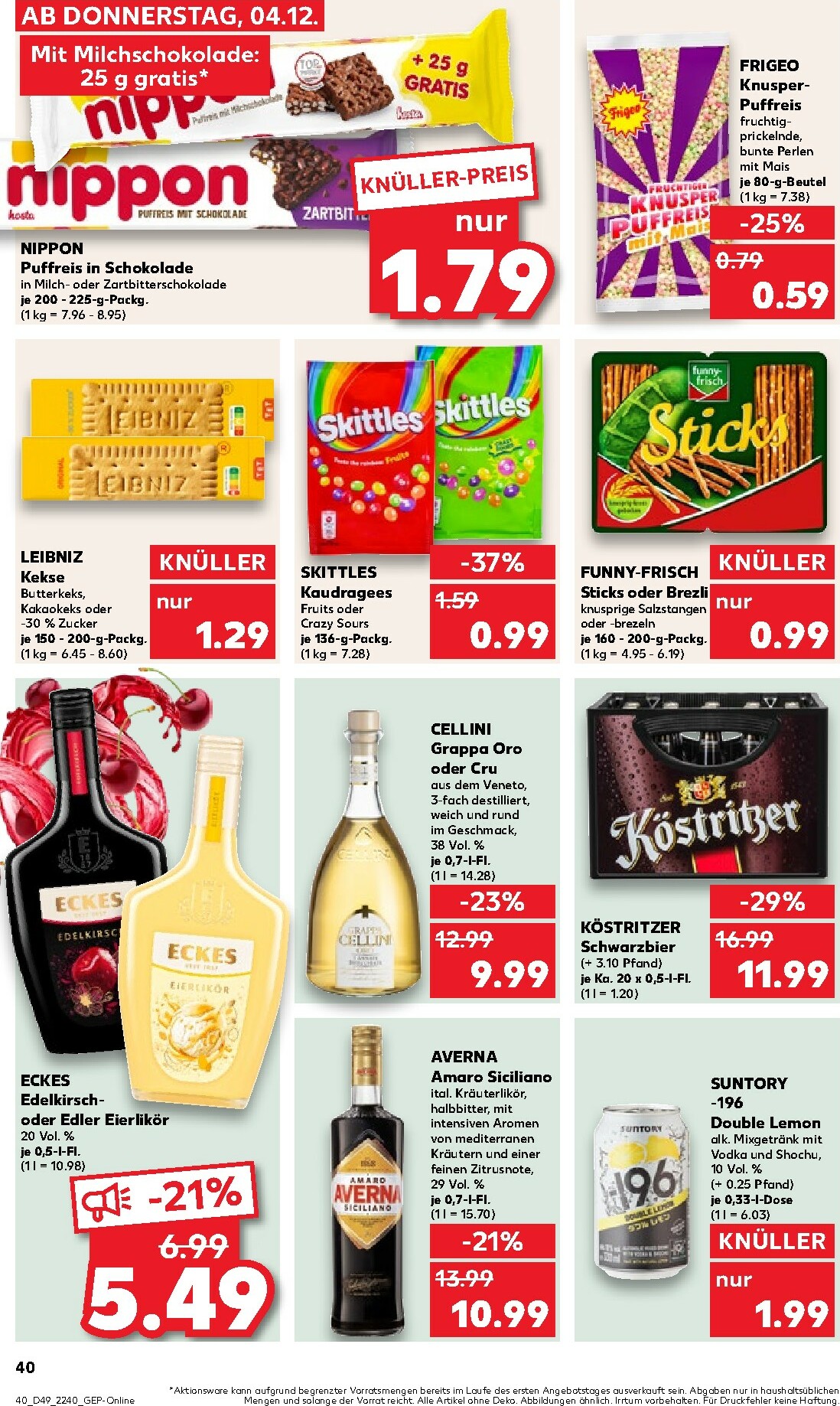 kaufland - Kaufland-Prospekt gültig vom 04.12. bis 10.12. - page: 40
