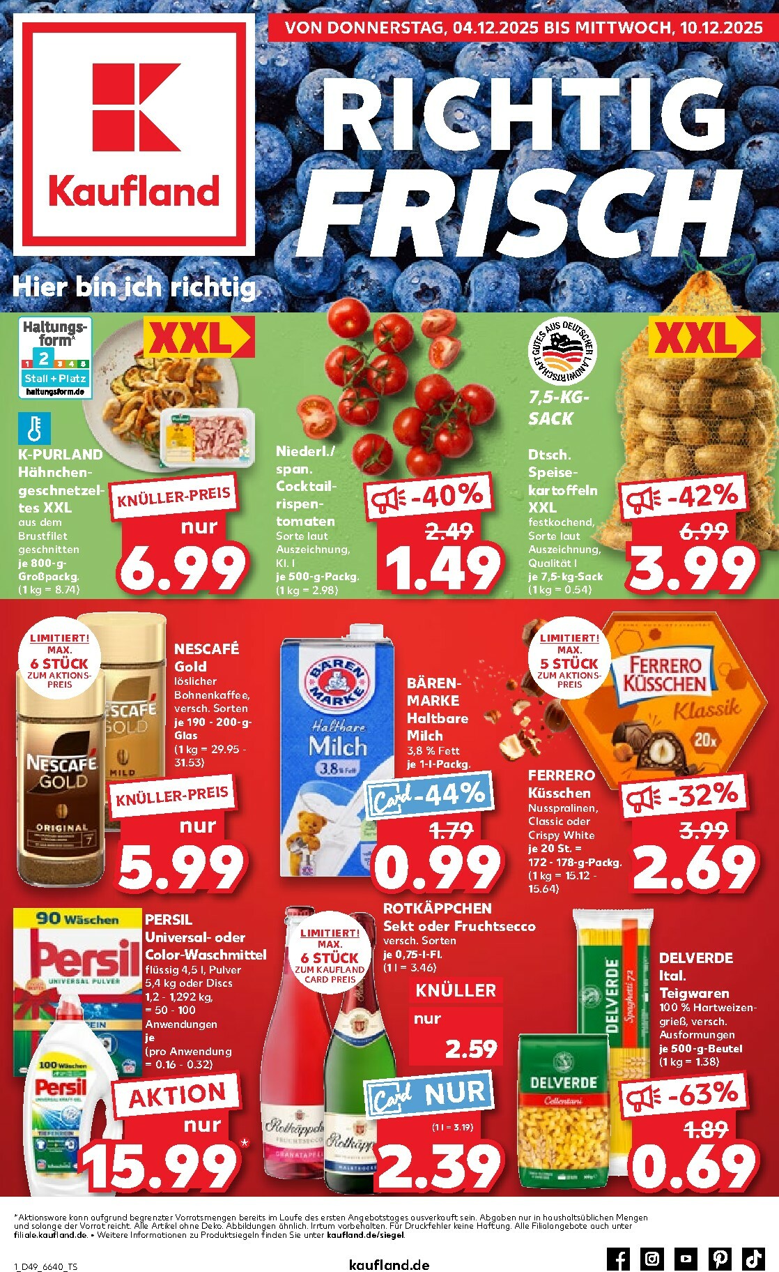 kaufland - Kaufland-Prospekt gültig vom 04.12. bis 10.12.
