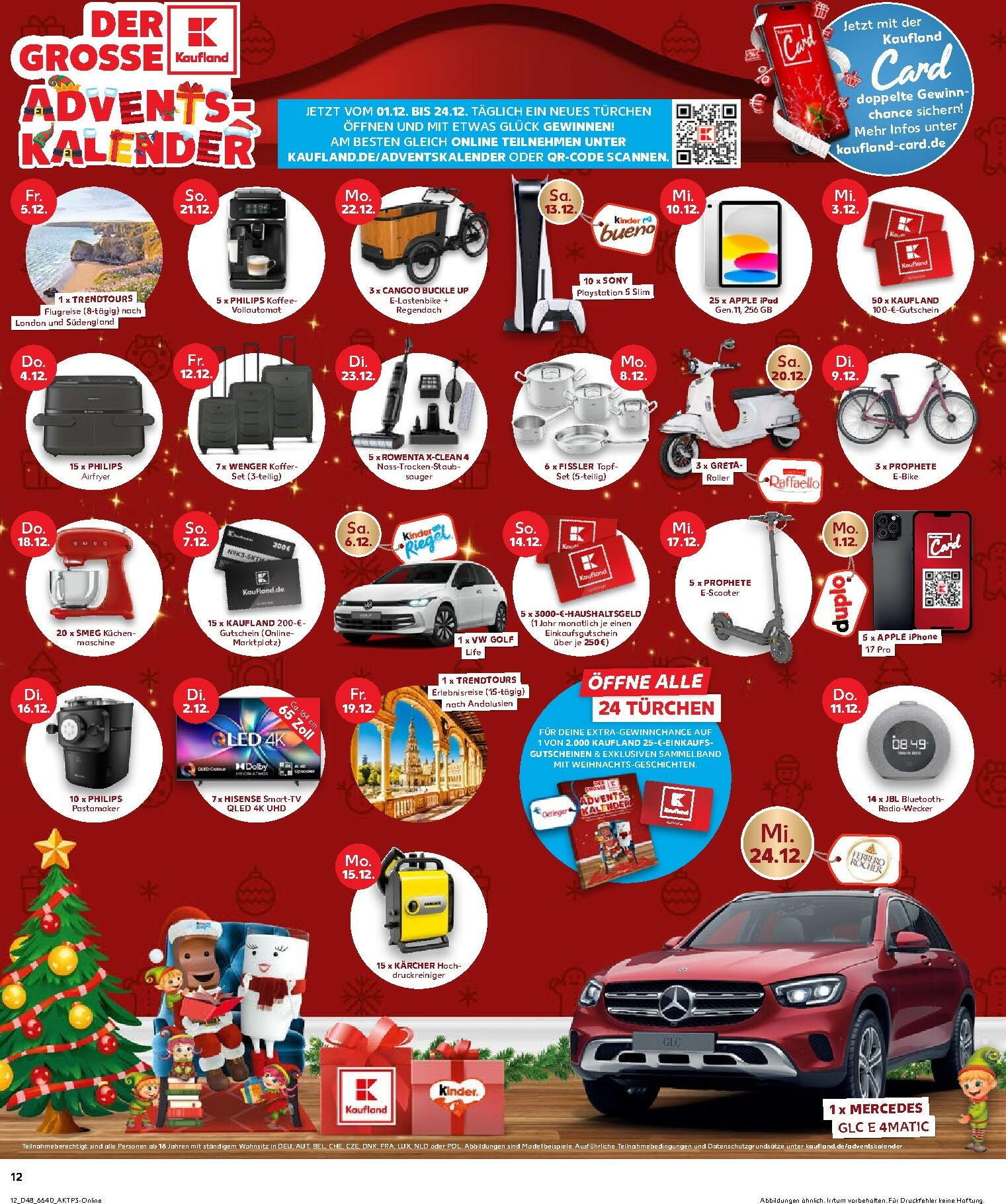 kaufland - Kaufland - Wochenstart-Prospekt gültig vom 01.12. bis 03.12. - page: 12