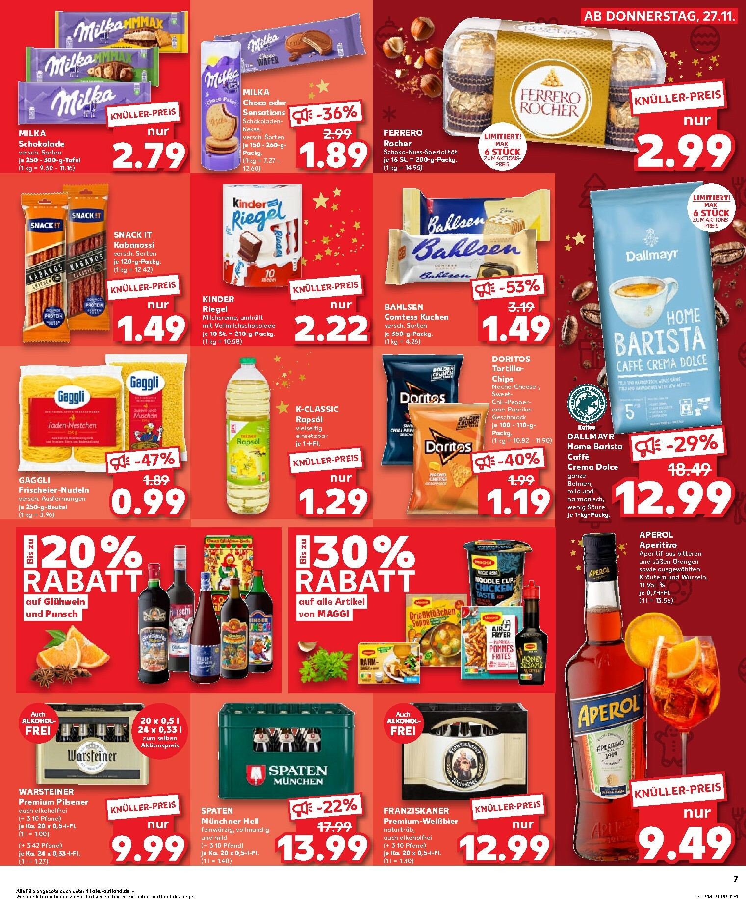 kaufland - Kaufland - Wochenstart-Prospekt gültig vom 01.12. bis 03.12. - page: 7
