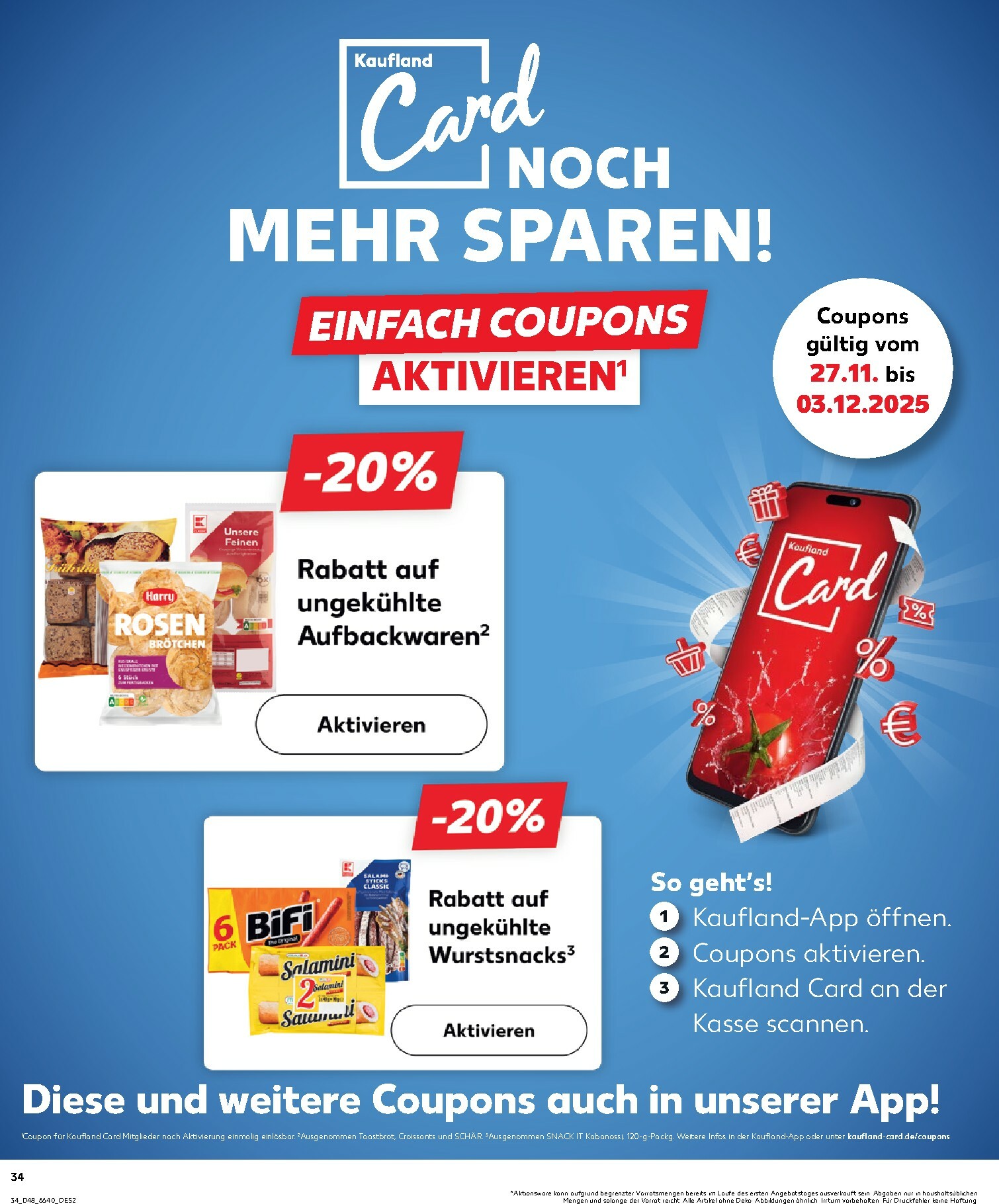 kaufland - Kaufland - Wochenstart-Prospekt gültig vom 01.12. bis 03.12. - page: 34