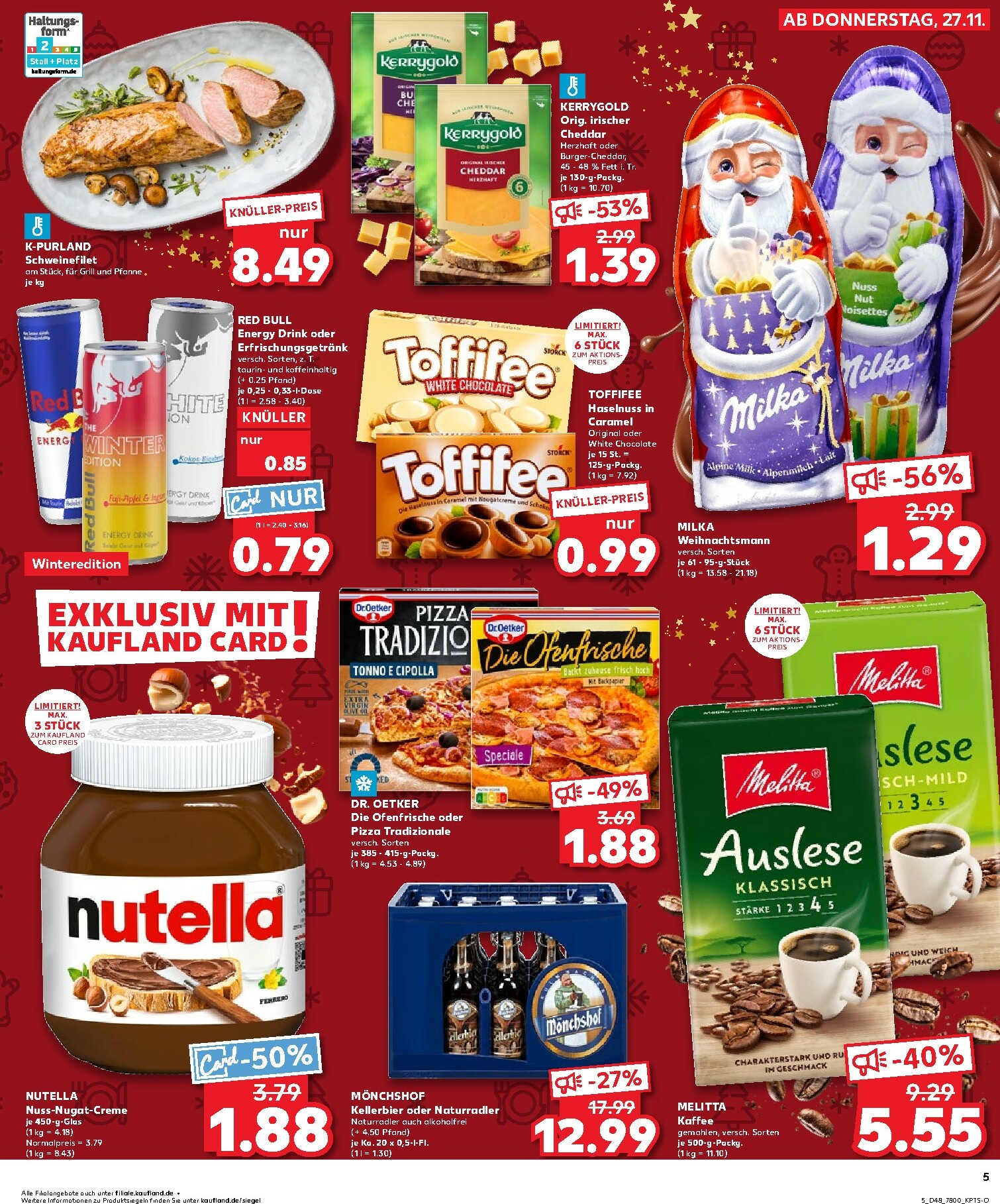 kaufland - Kaufland - Wochenstart-Prospekt gültig vom 01.12. bis 03.12. - page: 5