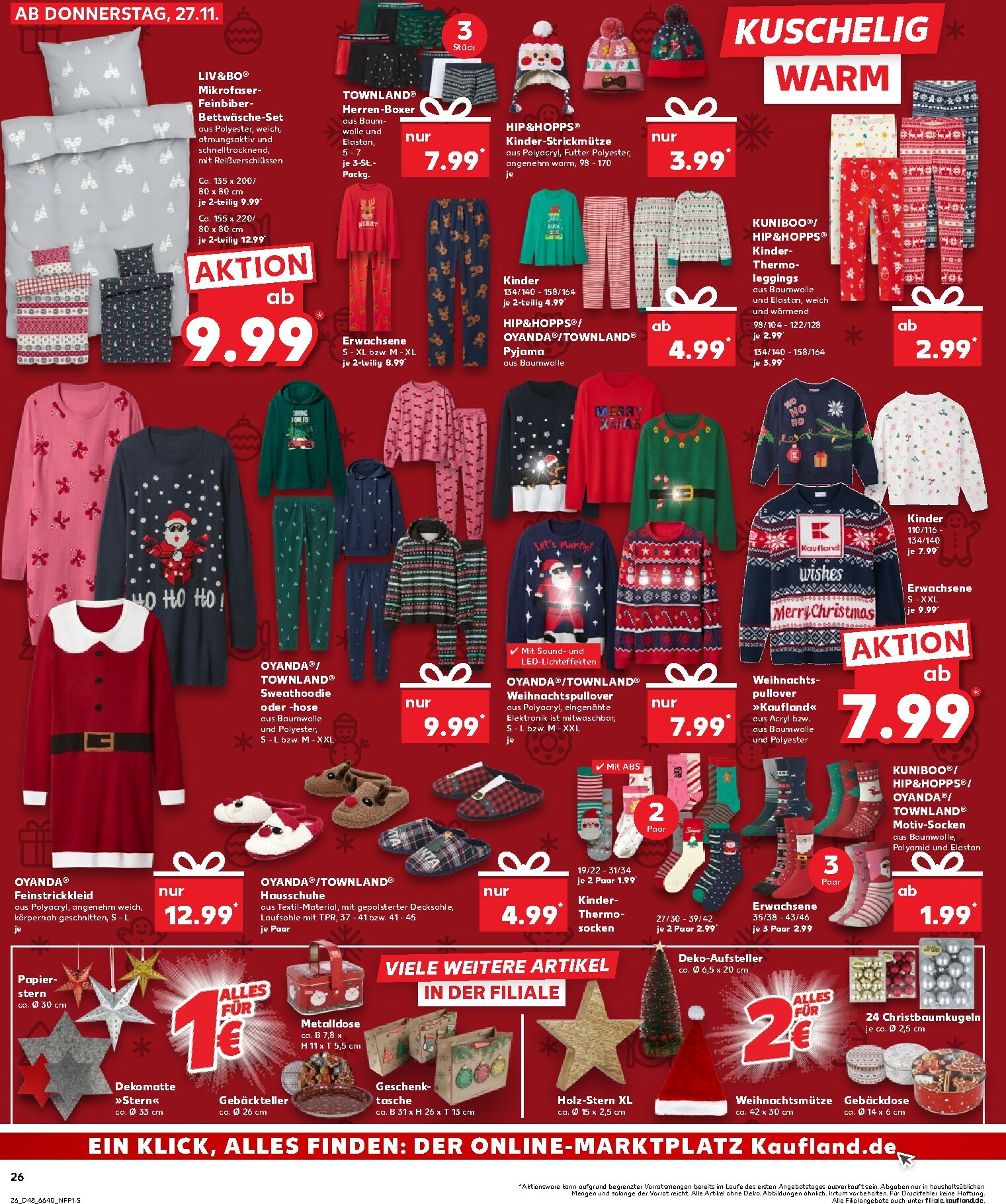 kaufland - Kaufland - Wochenstart-Prospekt gültig vom 01.12. bis 03.12. - page: 26