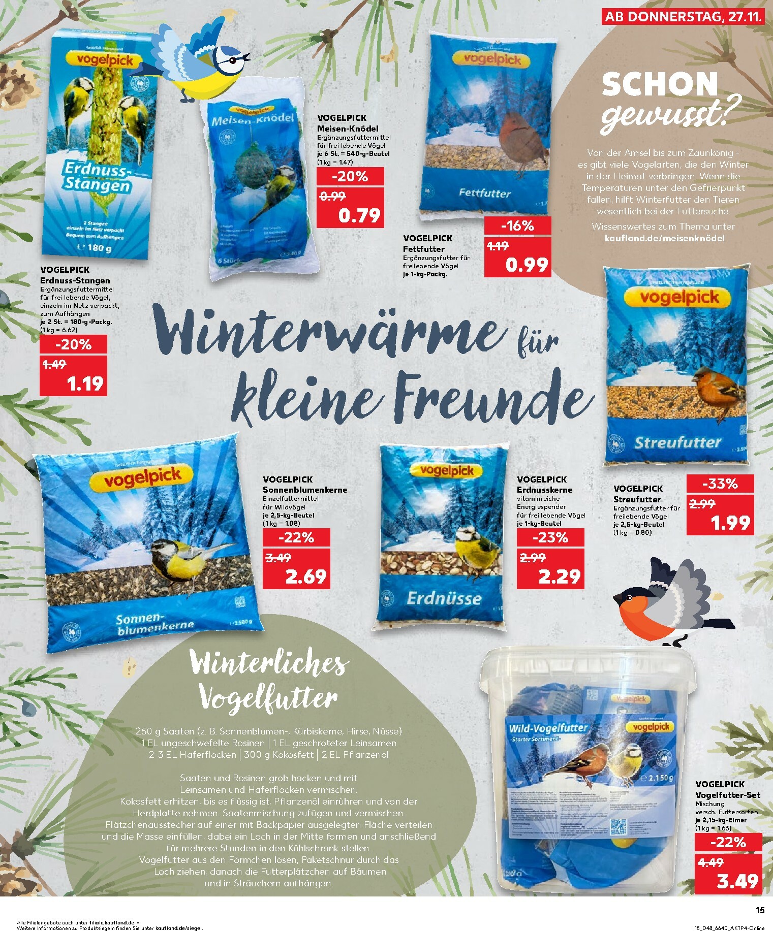 kaufland - Kaufland - Wochenstart-Prospekt gültig vom 01.12. bis 03.12. - page: 15
