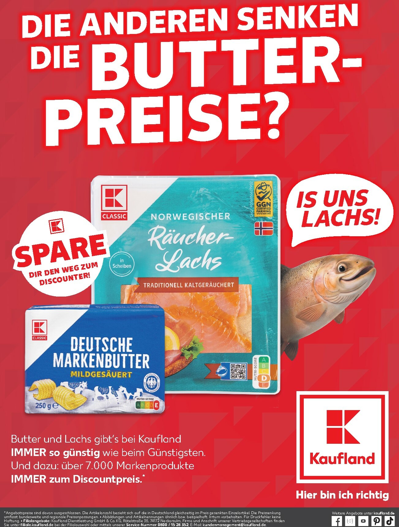 kaufland - Kaufland - Butter-Prospekt gültig vom 02.12. bis 10.12.
