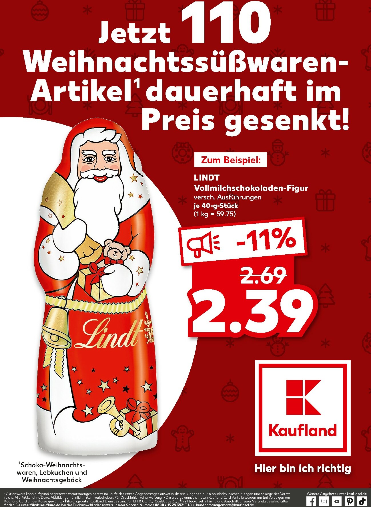 kaufland - Kaufland - Figur-Prospekt gültig vom 04.12. bis 10.12.