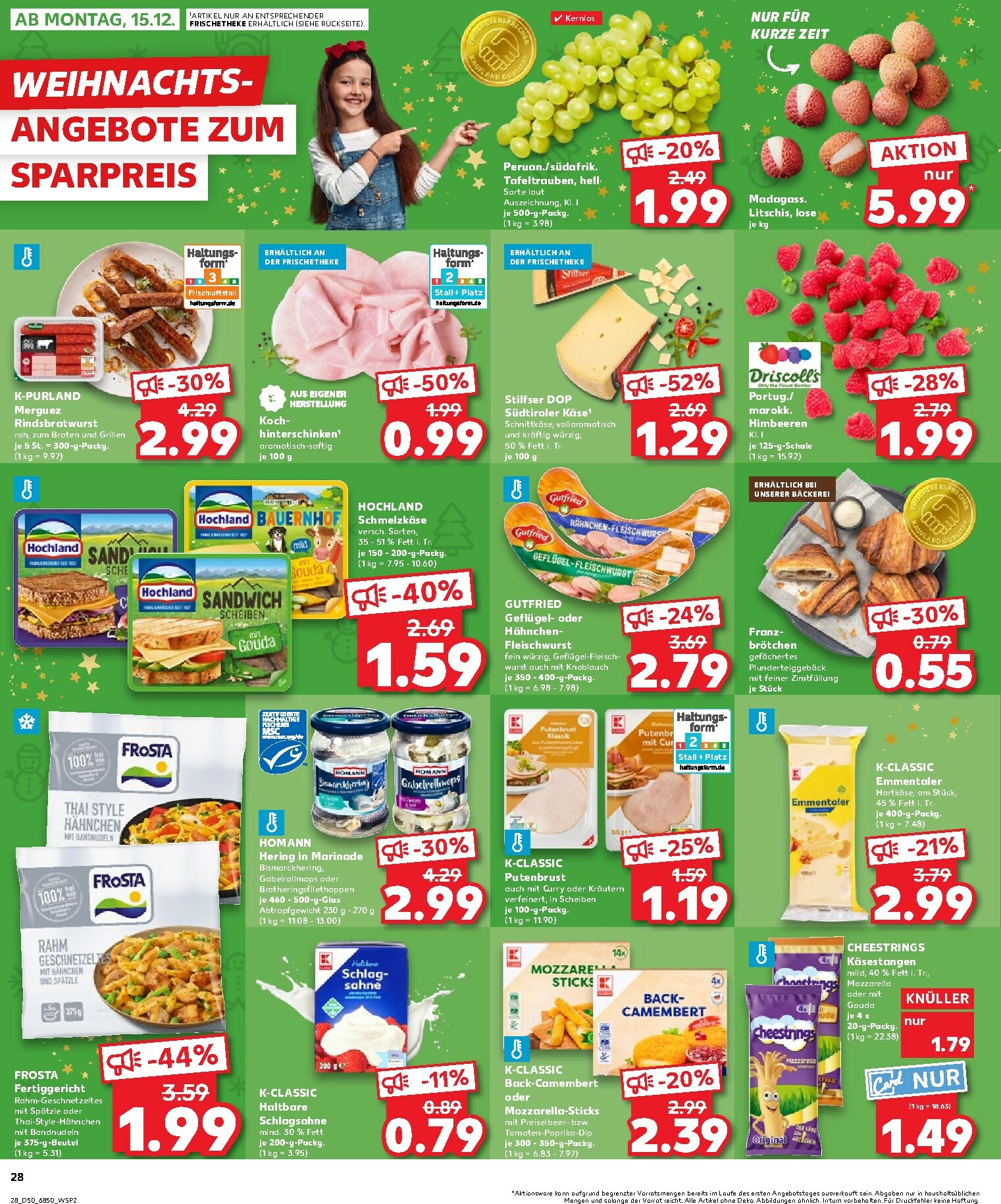 kaufland - Kaufland-Prospekt gültig vom 11.12. bis 17.12. - page: 28