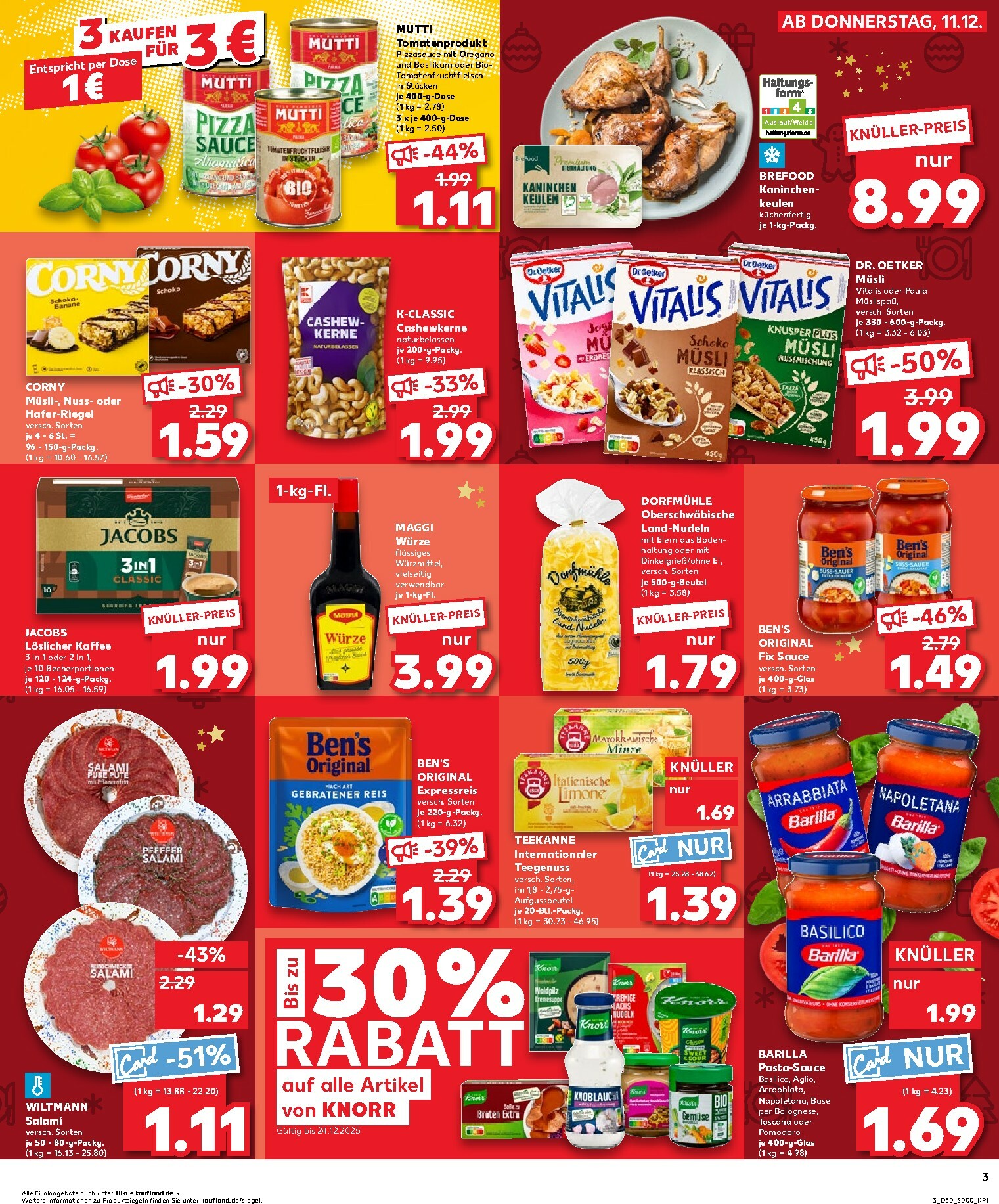 kaufland - Kaufland-Prospekt gültig vom 11.12. bis 17.12. - page: 3