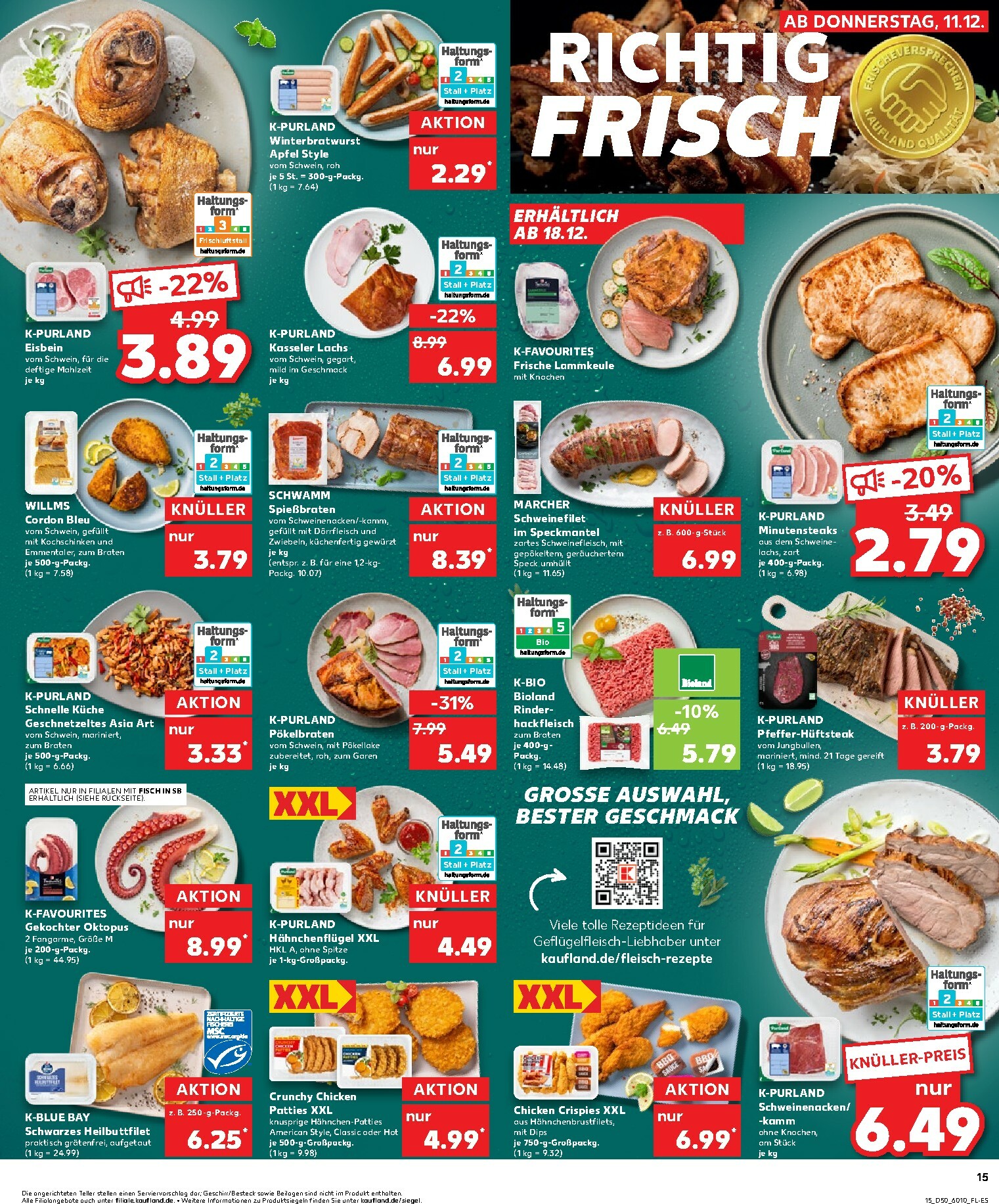 kaufland - Kaufland-Prospekt gültig vom 11.12. bis 17.12. - page: 15