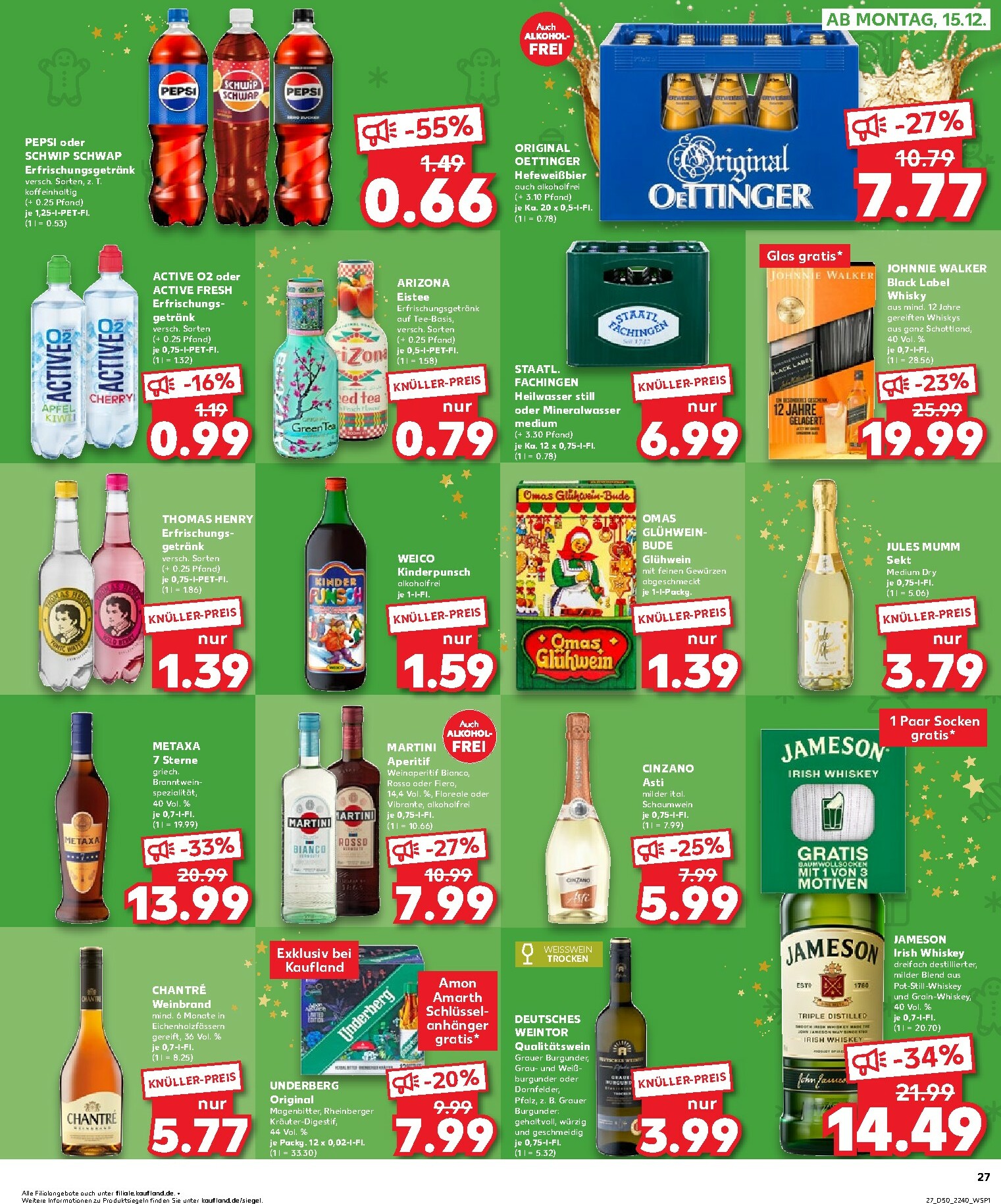 kaufland - Kaufland-Prospekt gültig vom 11.12. bis 17.12. - page: 27