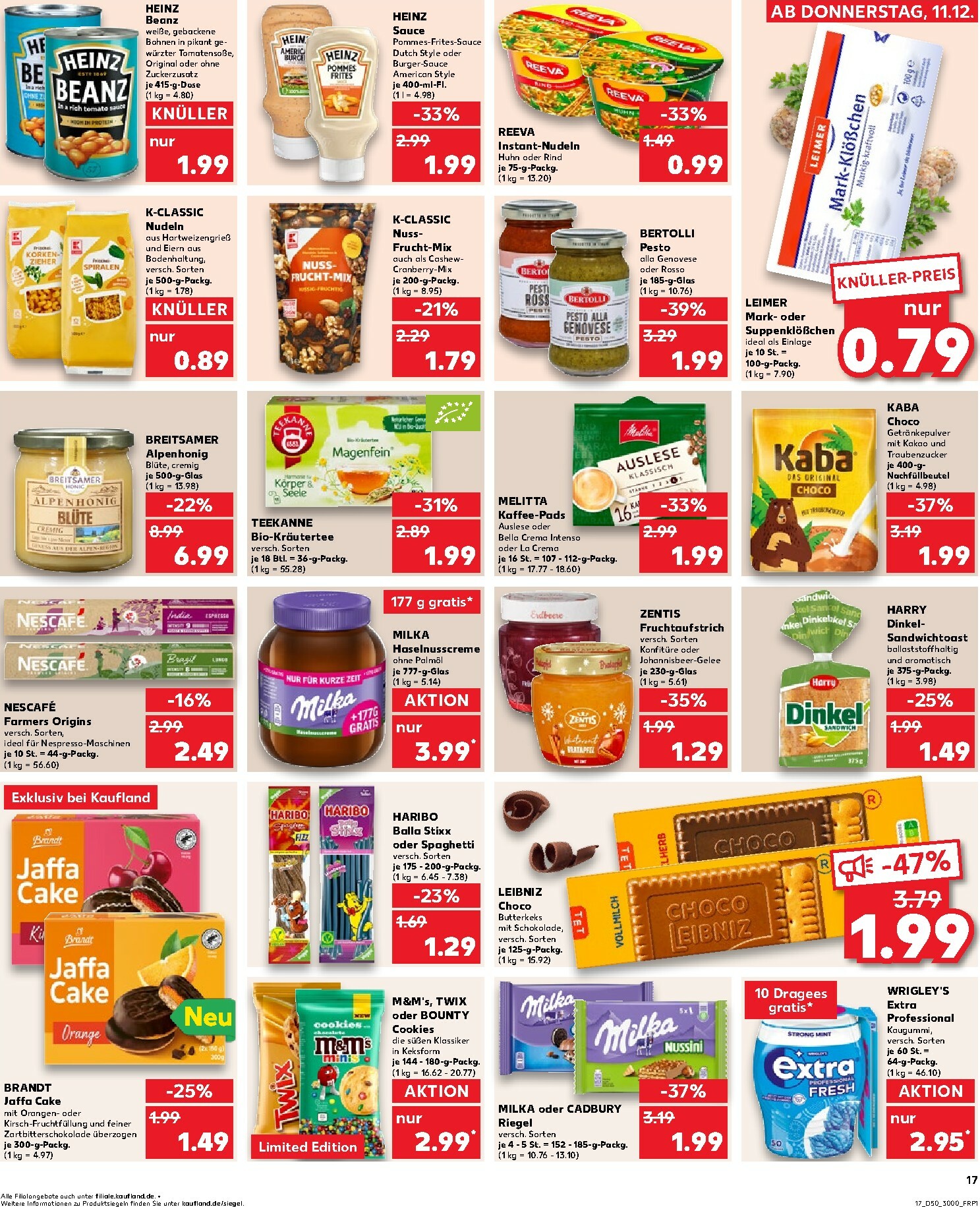 kaufland - Kaufland-Prospekt gültig vom 11.12. bis 17.12. - page: 17