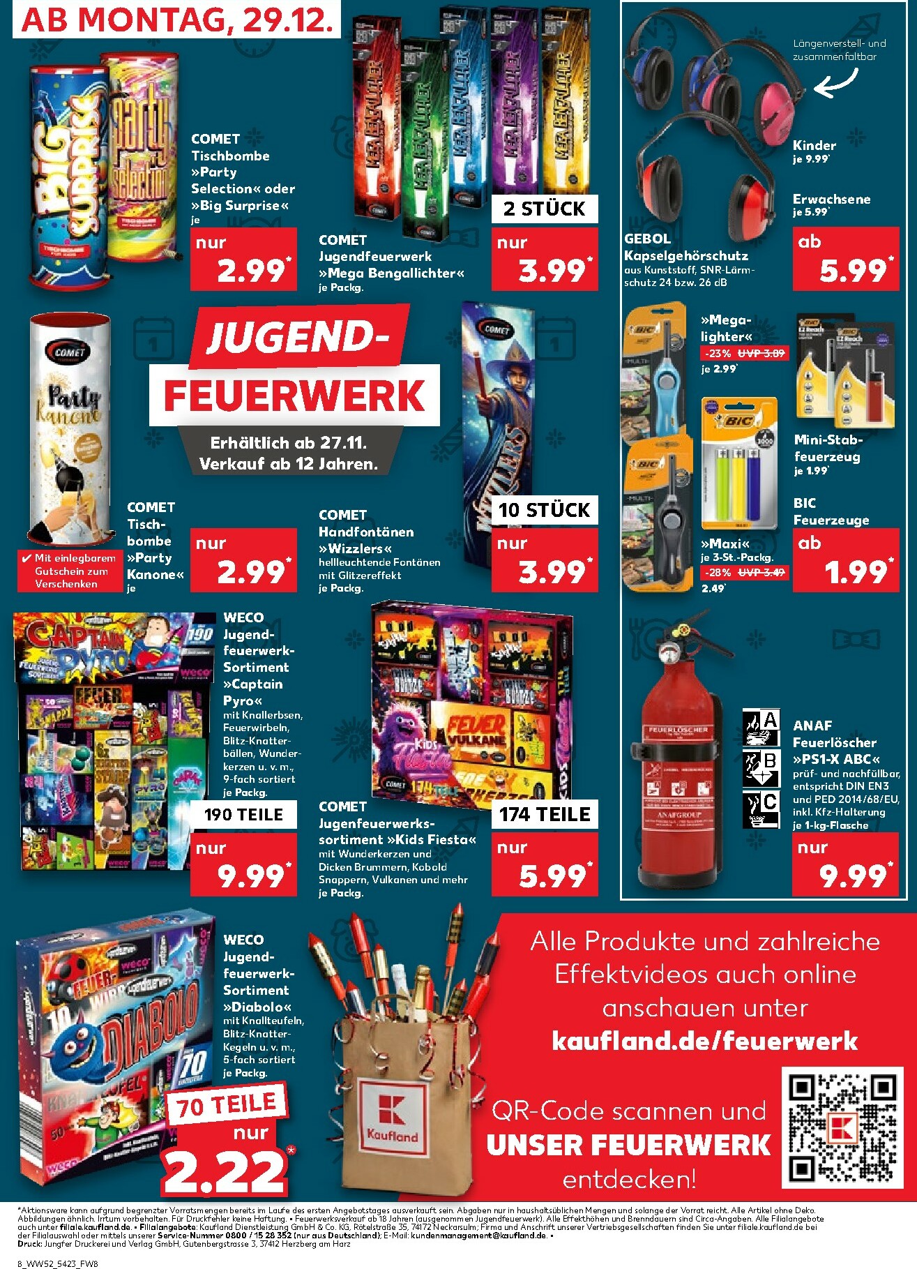 kaufland - Kaufland - Feuerwerk-Prospekt gültig vom 29.12. bis 31.12. - page: 8